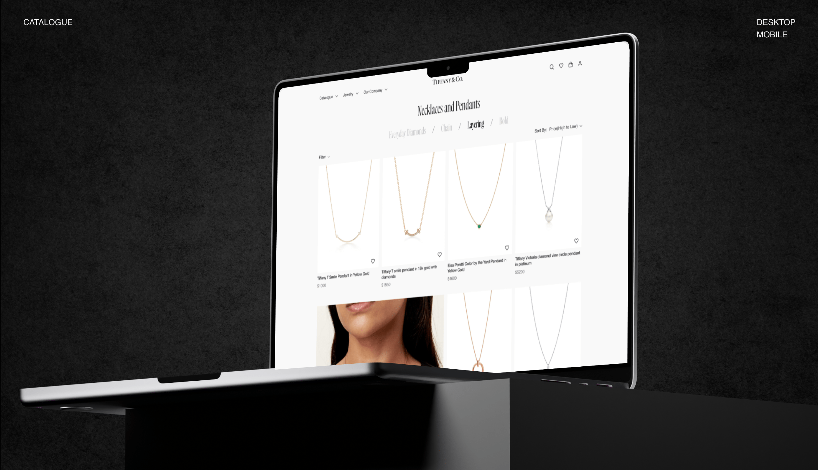 Tiffany & Co — redesign website — Изображение №6 — Интерфейсы на Dprofile