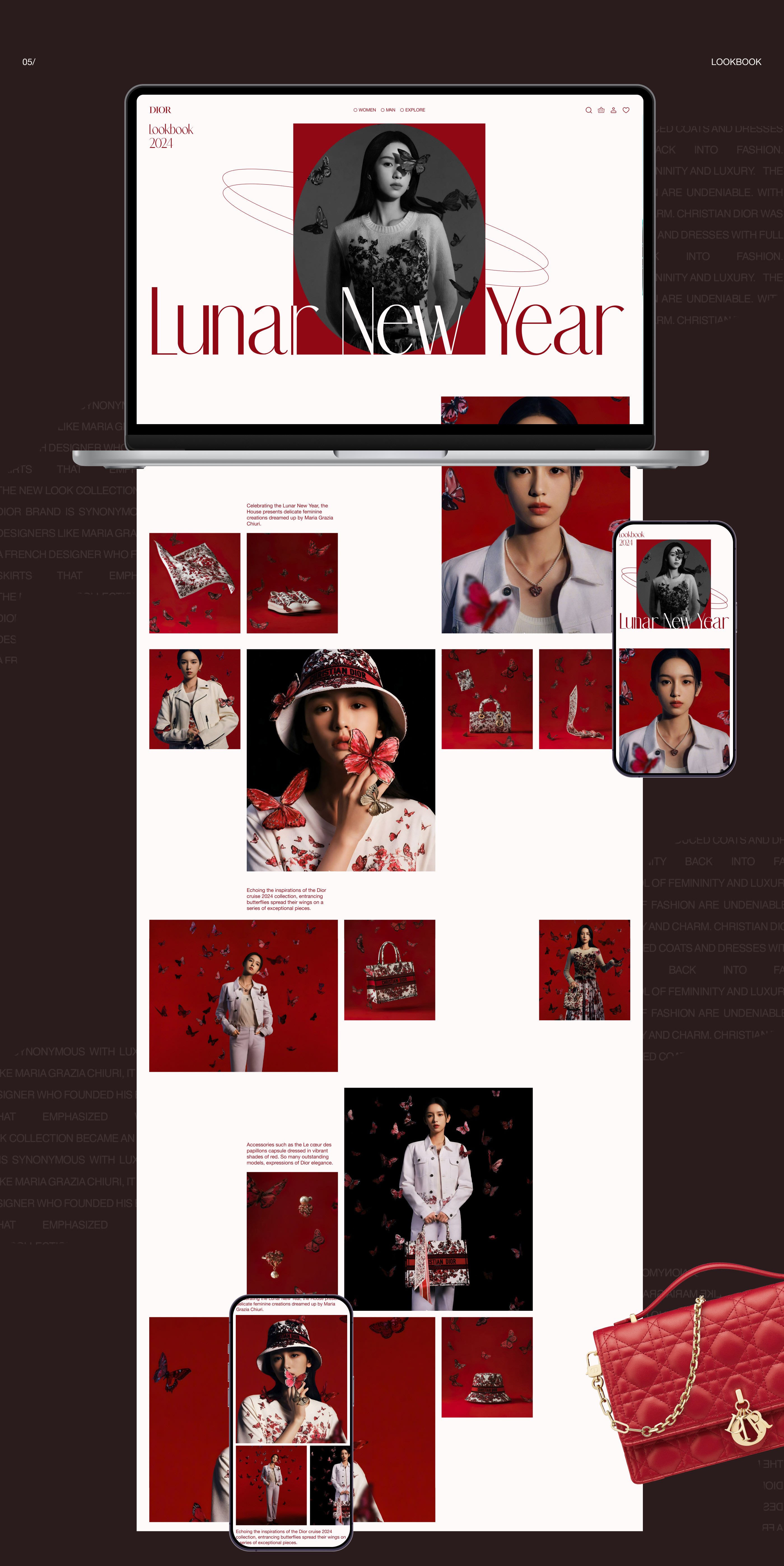 DIOR — website redesign concept — Изображение №7 — Интерфейсы на Dprofile