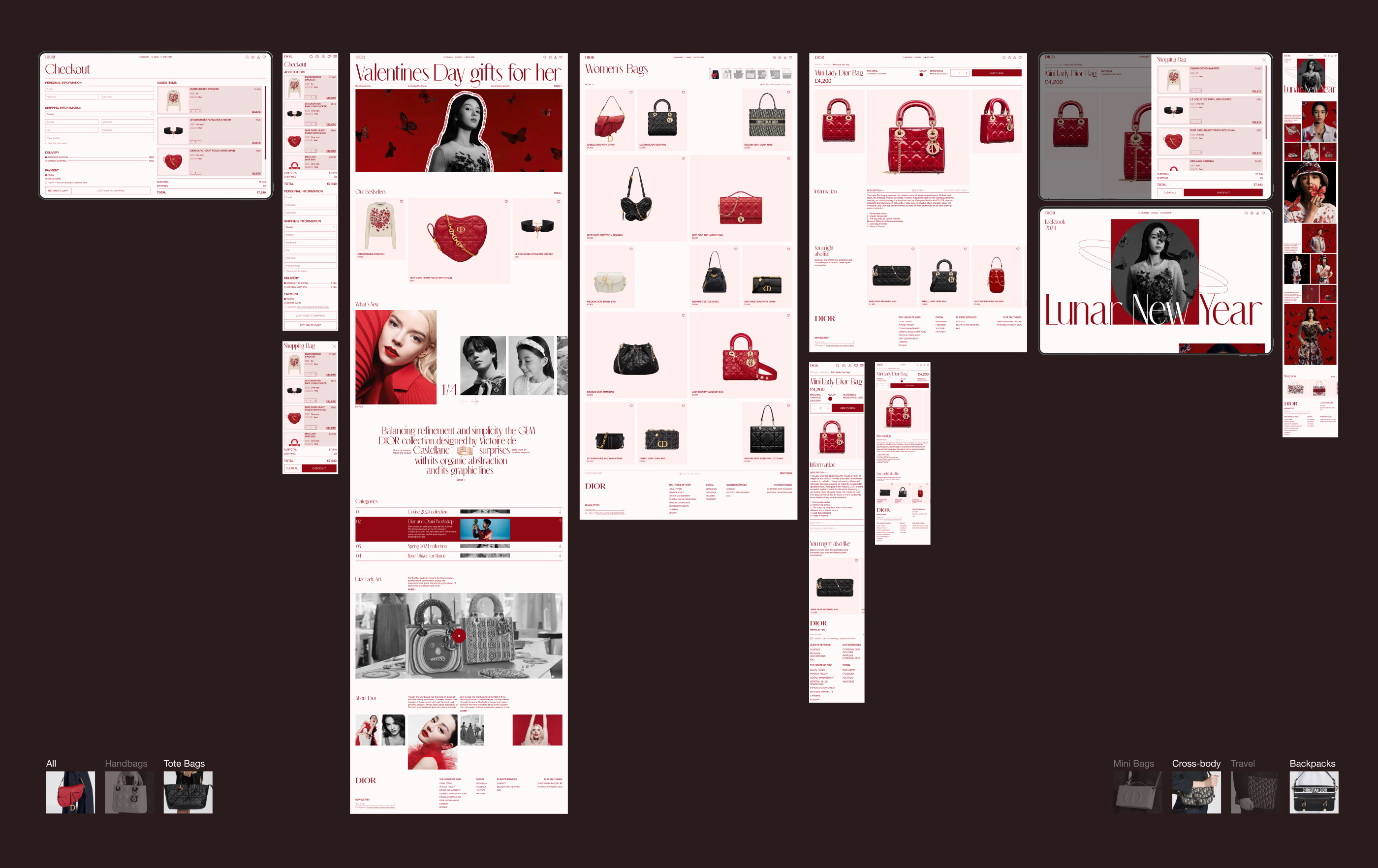 DIOR — website redesign concept — Изображение №2 — Интерфейсы на Dprofile