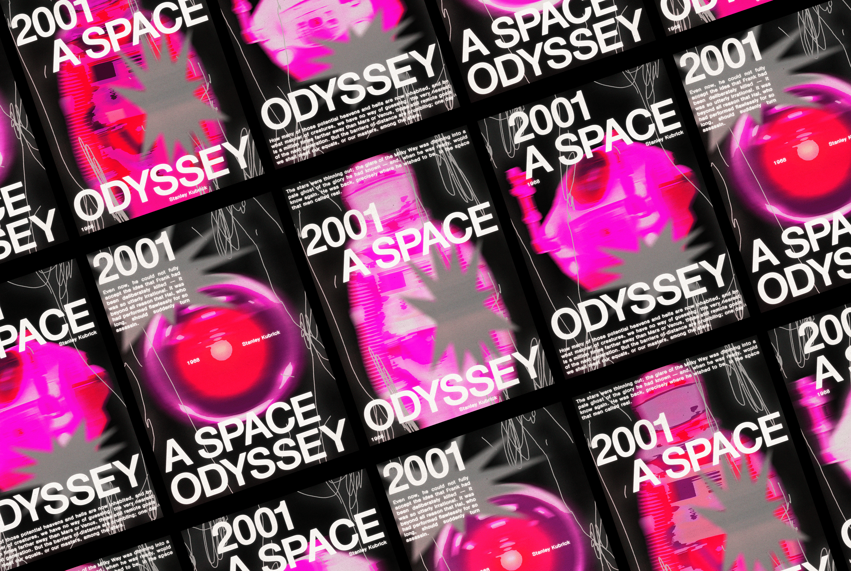POSTERS — 2001: A SPACE ODYSSEY — Изображение №3 — Графика на Dprofile