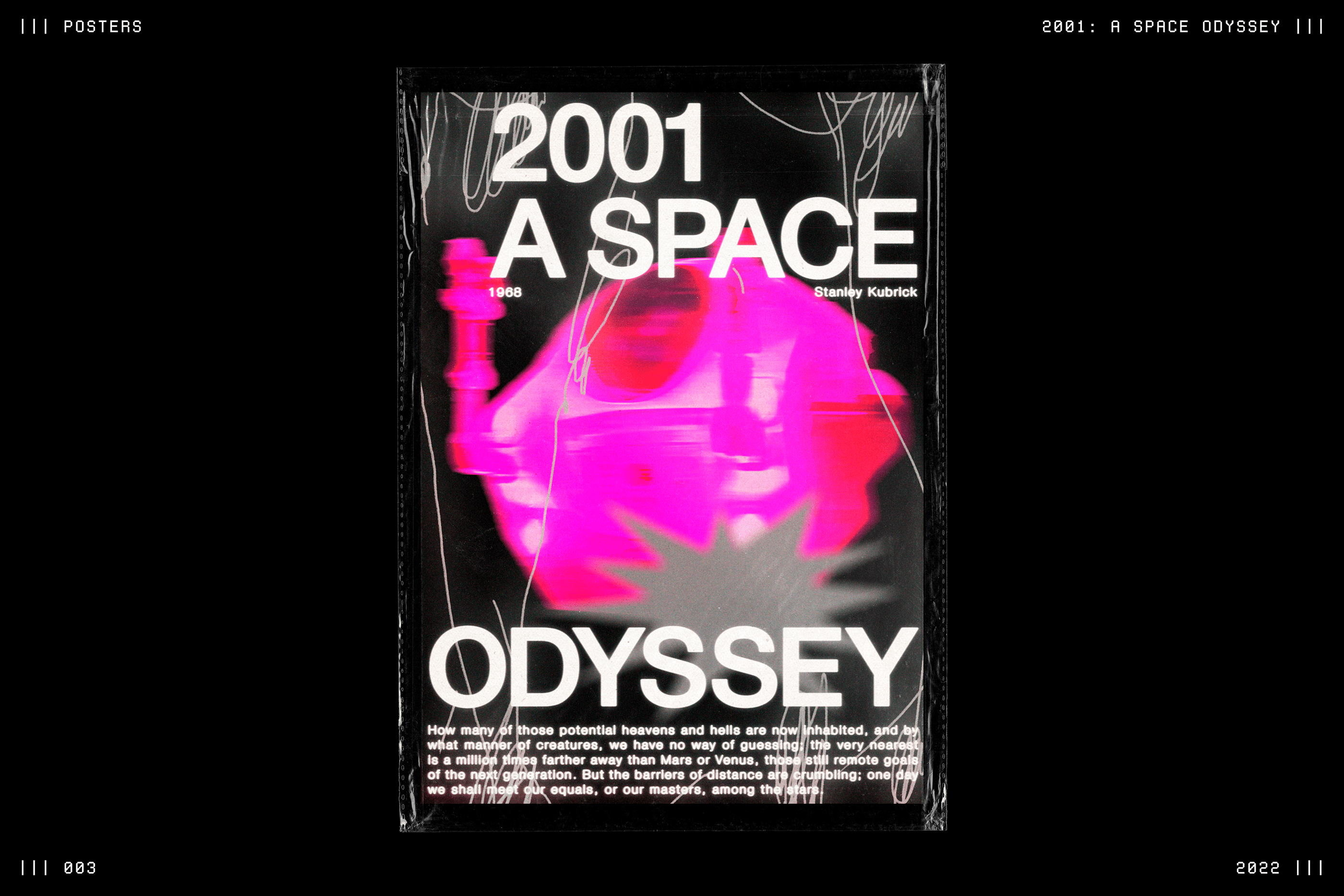 POSTERS — 2001: A SPACE ODYSSEY — Изображение №8 — Графика на Dprofile