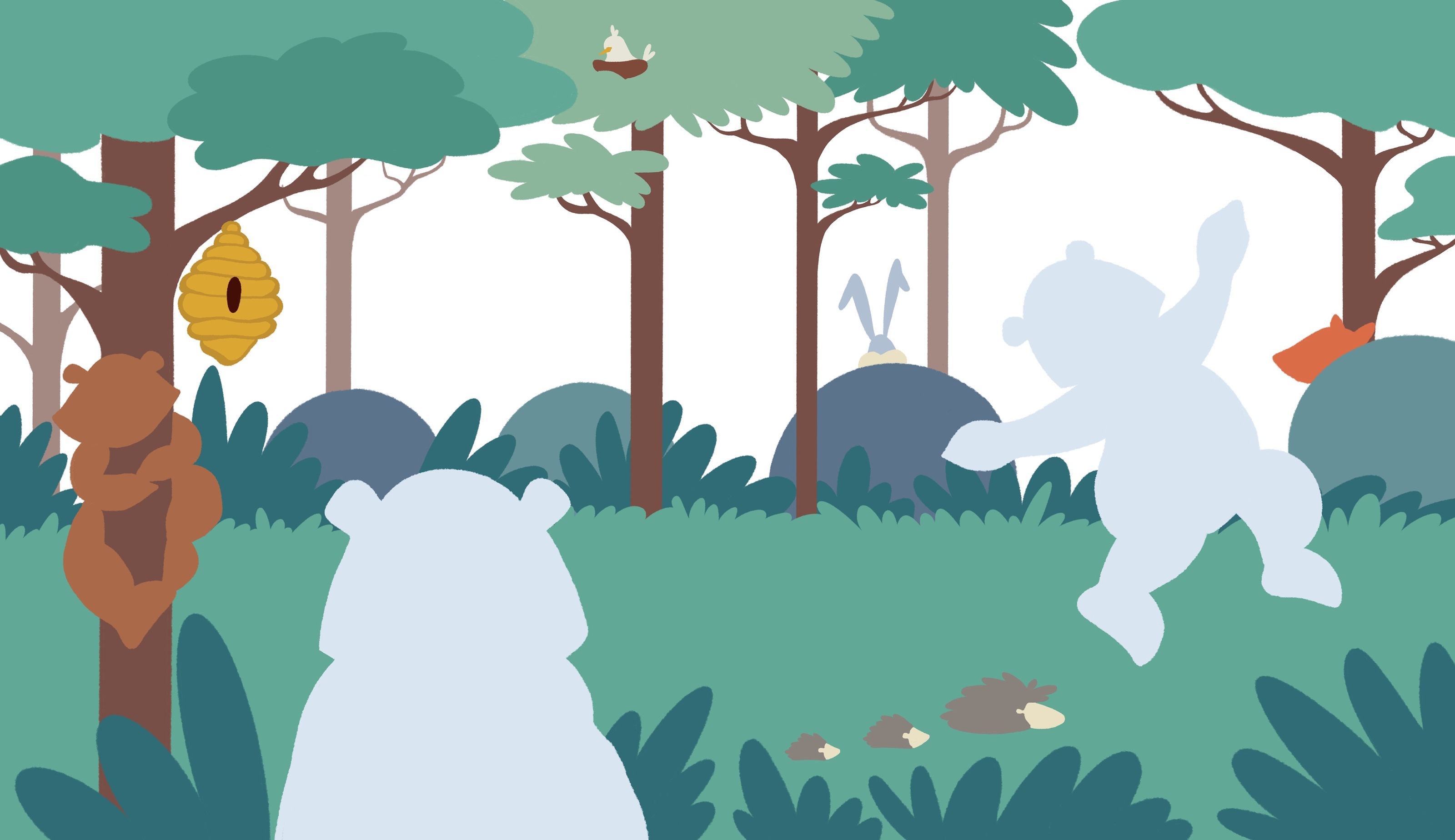 Children’s book (Brown and White) — Изображение №14 — Иллюстрация на Dprofile