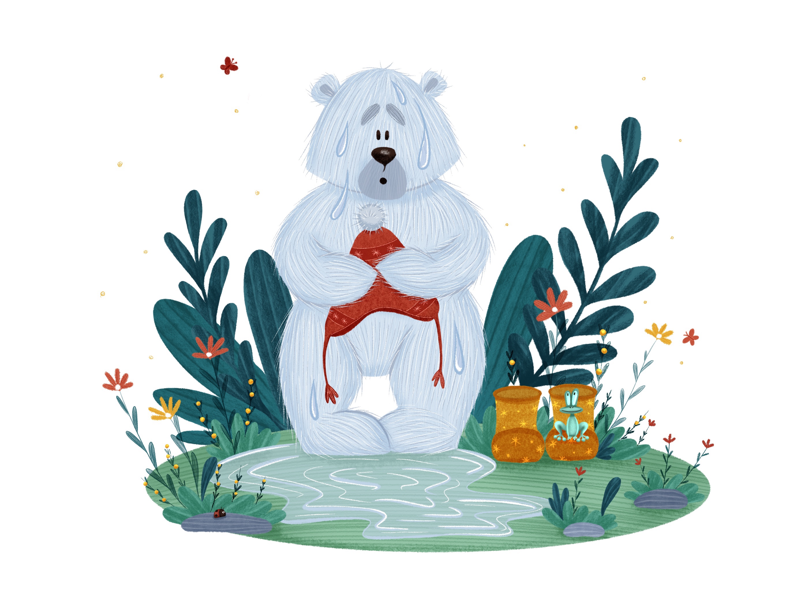 Children’s book (Brown and White) — Изображение №11 — Иллюстрация на Dprofile