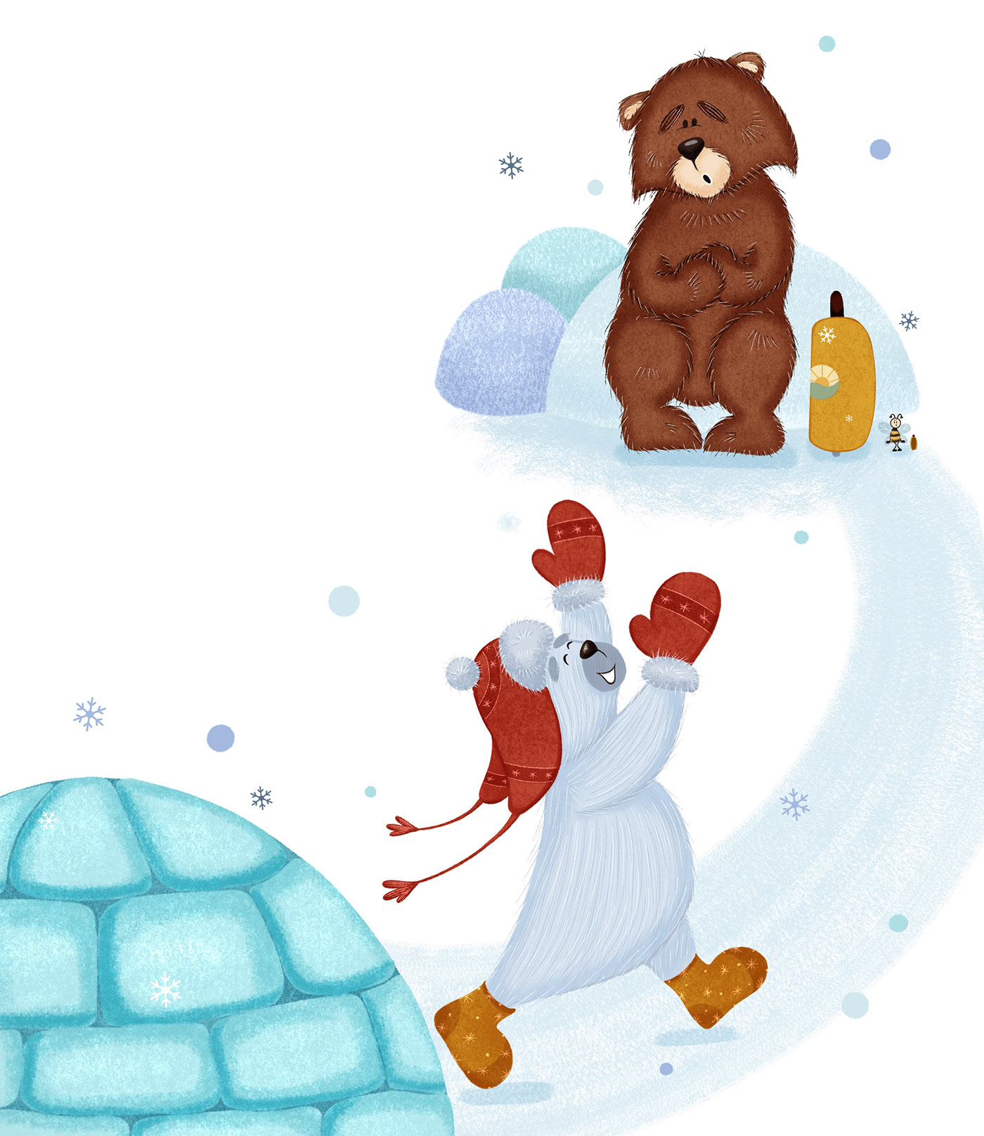 Children’s book (Brown and White) — Изображение №7 — Иллюстрация на Dprofile