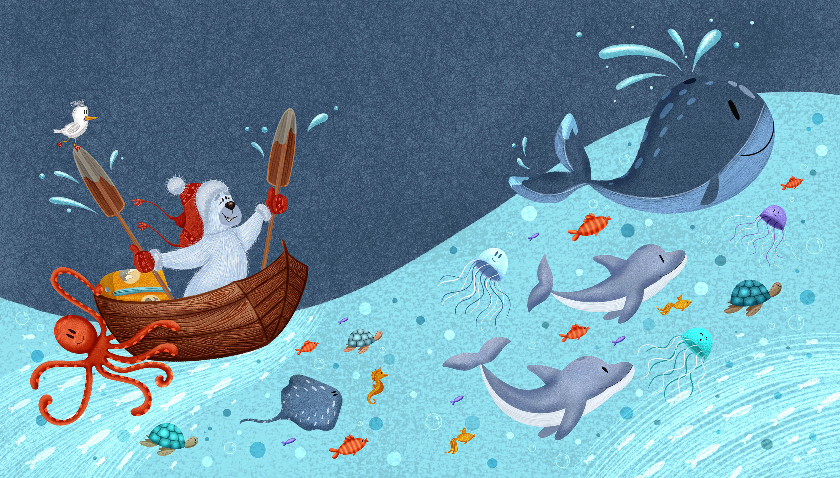 Children’s book (Brown and White) — Изображение №10 — Иллюстрация на Dprofile
