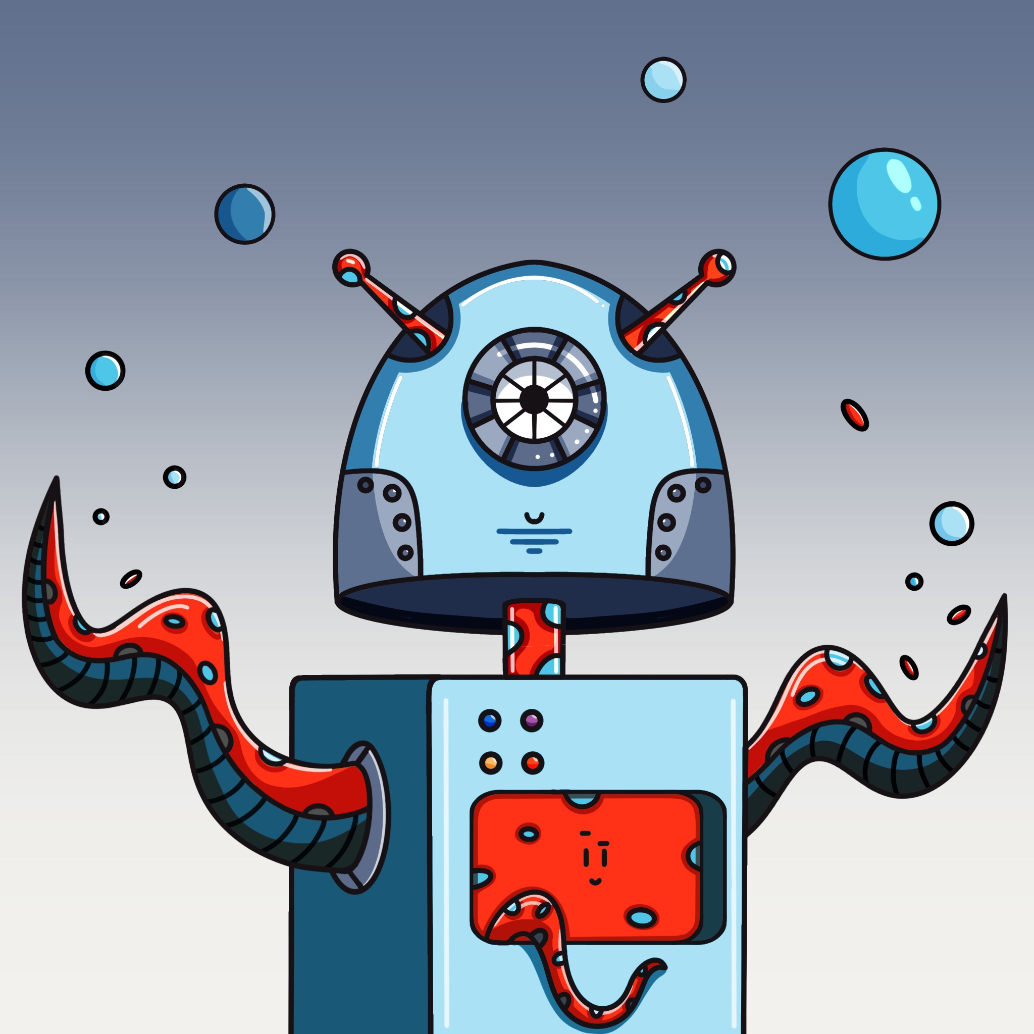 Коллекция “Kubots” — Изображение №23 — Иллюстрация на Dprofile