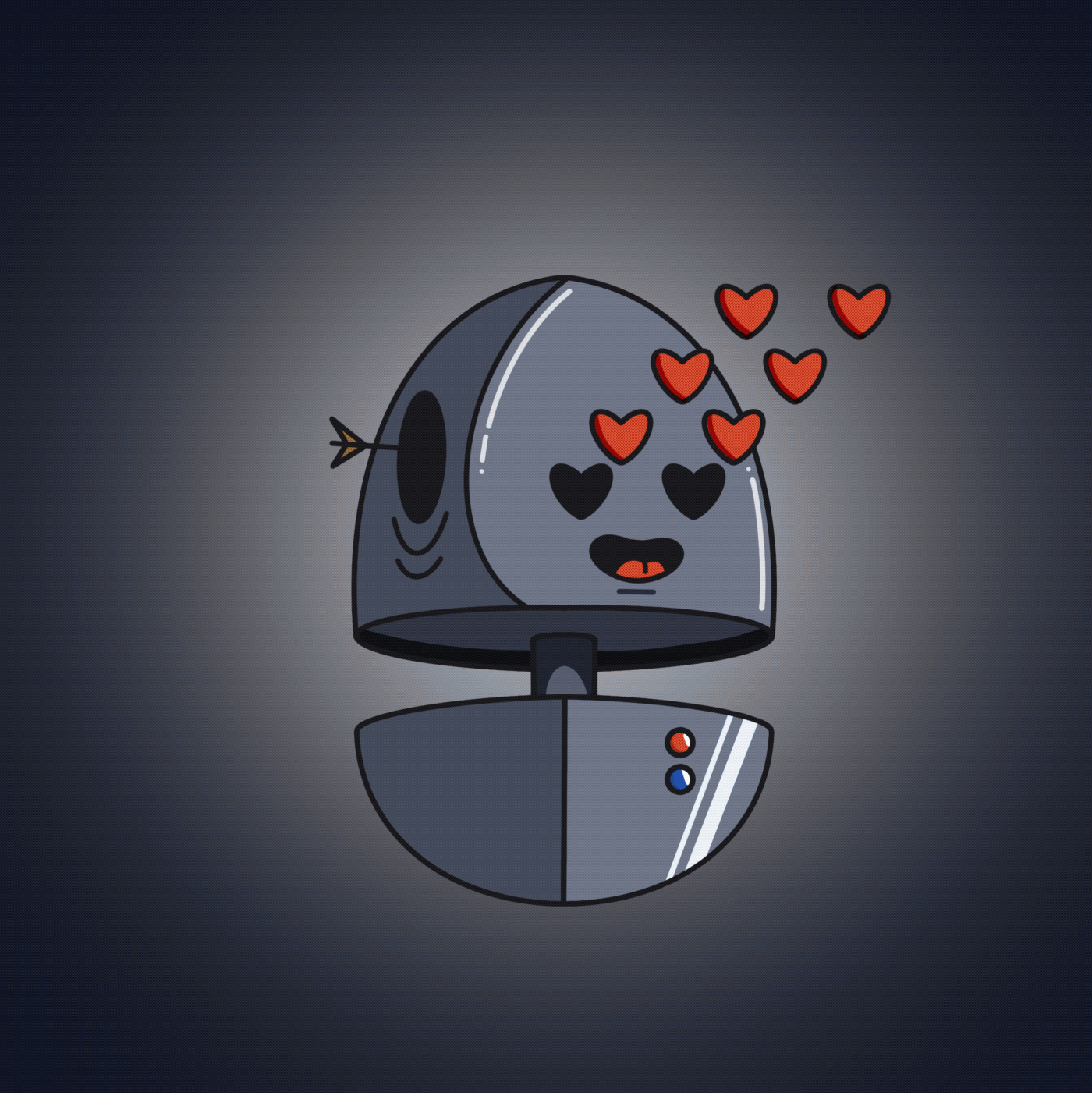 Коллекция “Kubots” — Изображение №4 — Иллюстрация на Dprofile