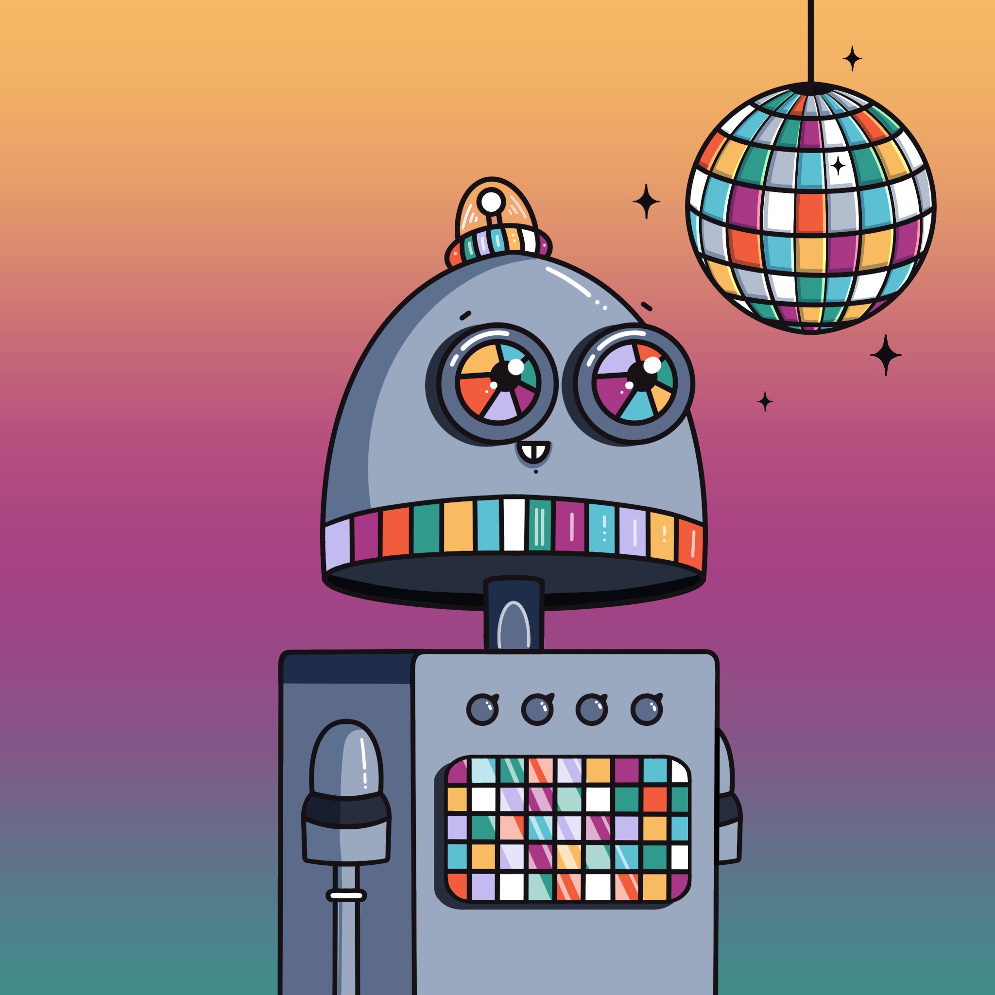 Коллекция “Kubots” — Изображение №19 — Иллюстрация на Dprofile
