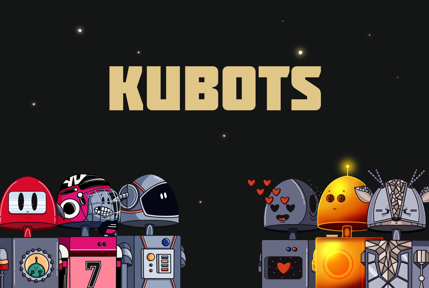 Коллекция “Kubots” — Изображение №1 — Иллюстрация на Dprofile