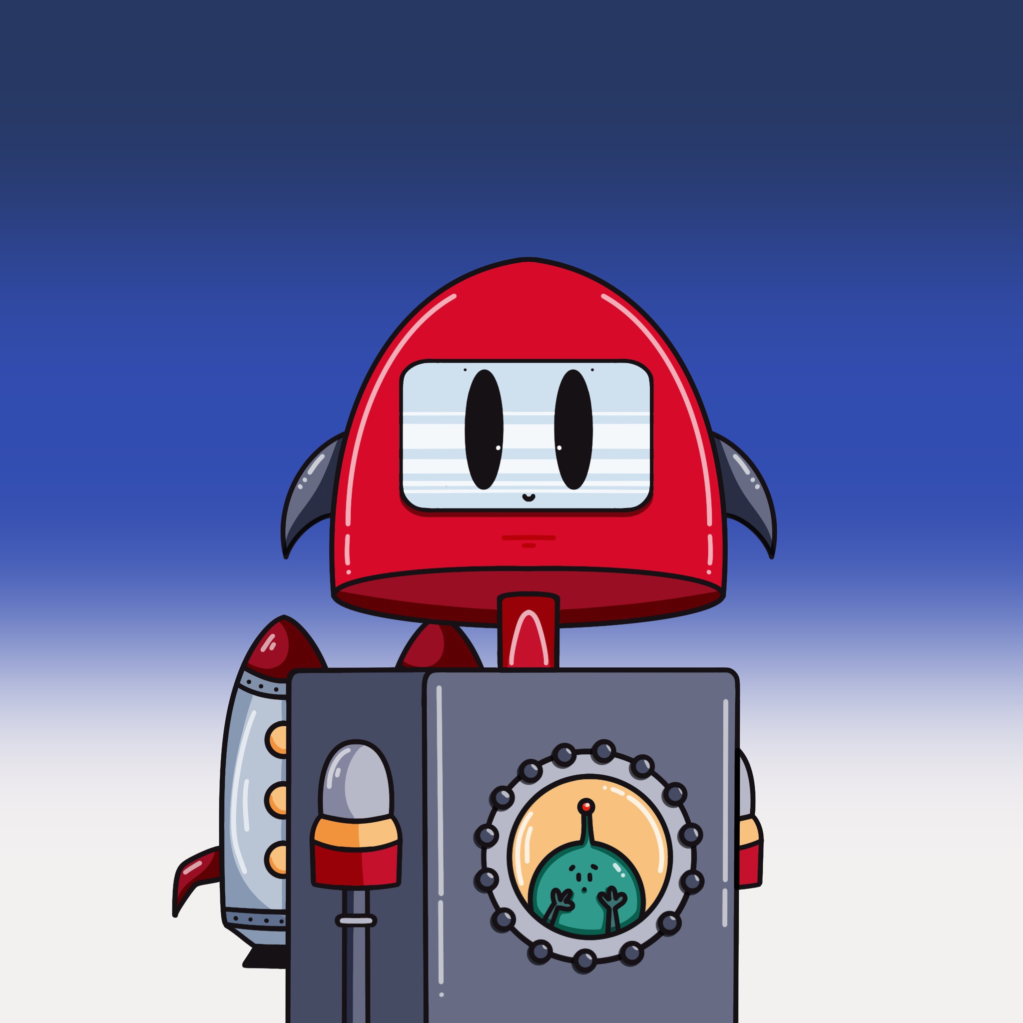 Коллекция “Kubots” — Изображение №15 — Иллюстрация на Dprofile