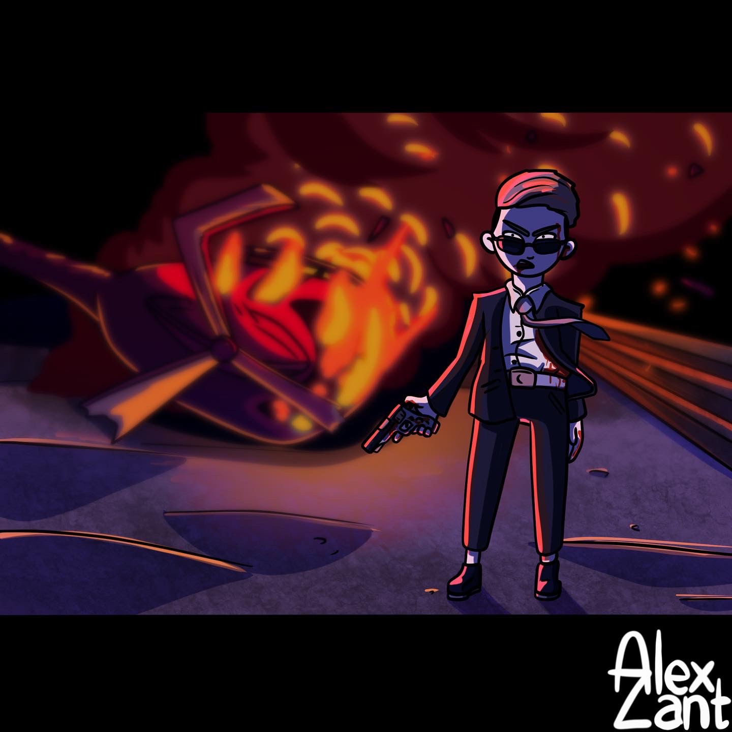 Концепт-арт  "В удивительном мире кино". — Изображение №11 — Иллюстрация на Dprofile