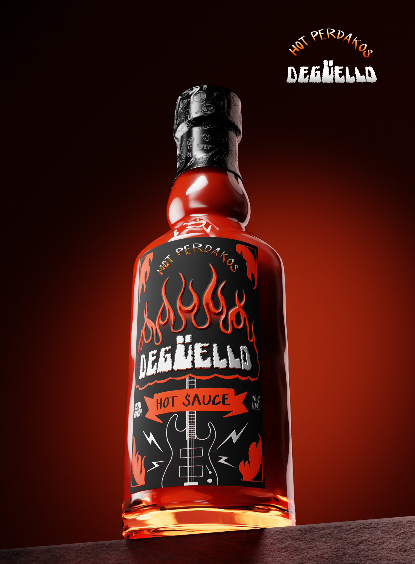 DEGUELLO / HOT SAUCE — Изображение №1 — 3D, Анимация на Dprofile