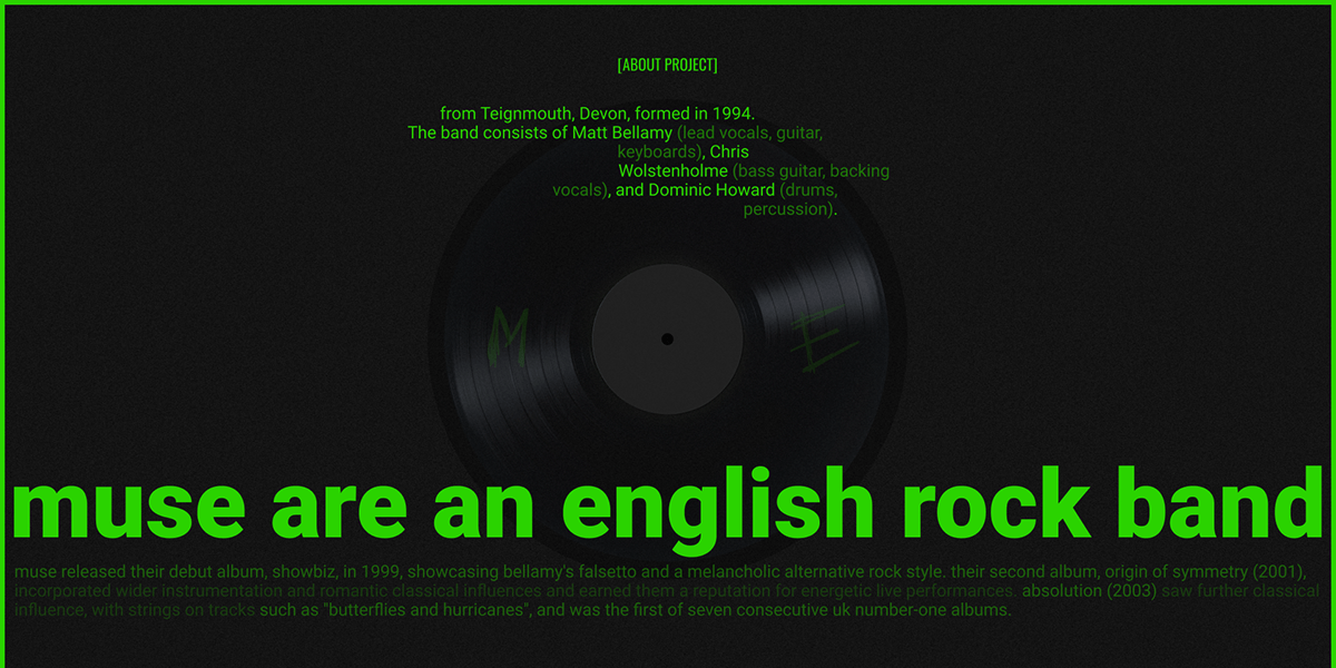 Muse | Corporate website — Изображение №2 — Интерфейсы на Dprofile