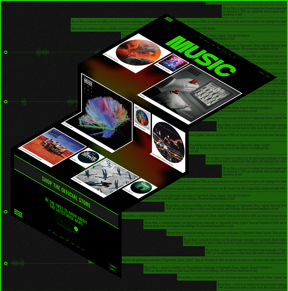 Muse | Corporate website — Изображение №6 — Интерфейсы на Dprofile