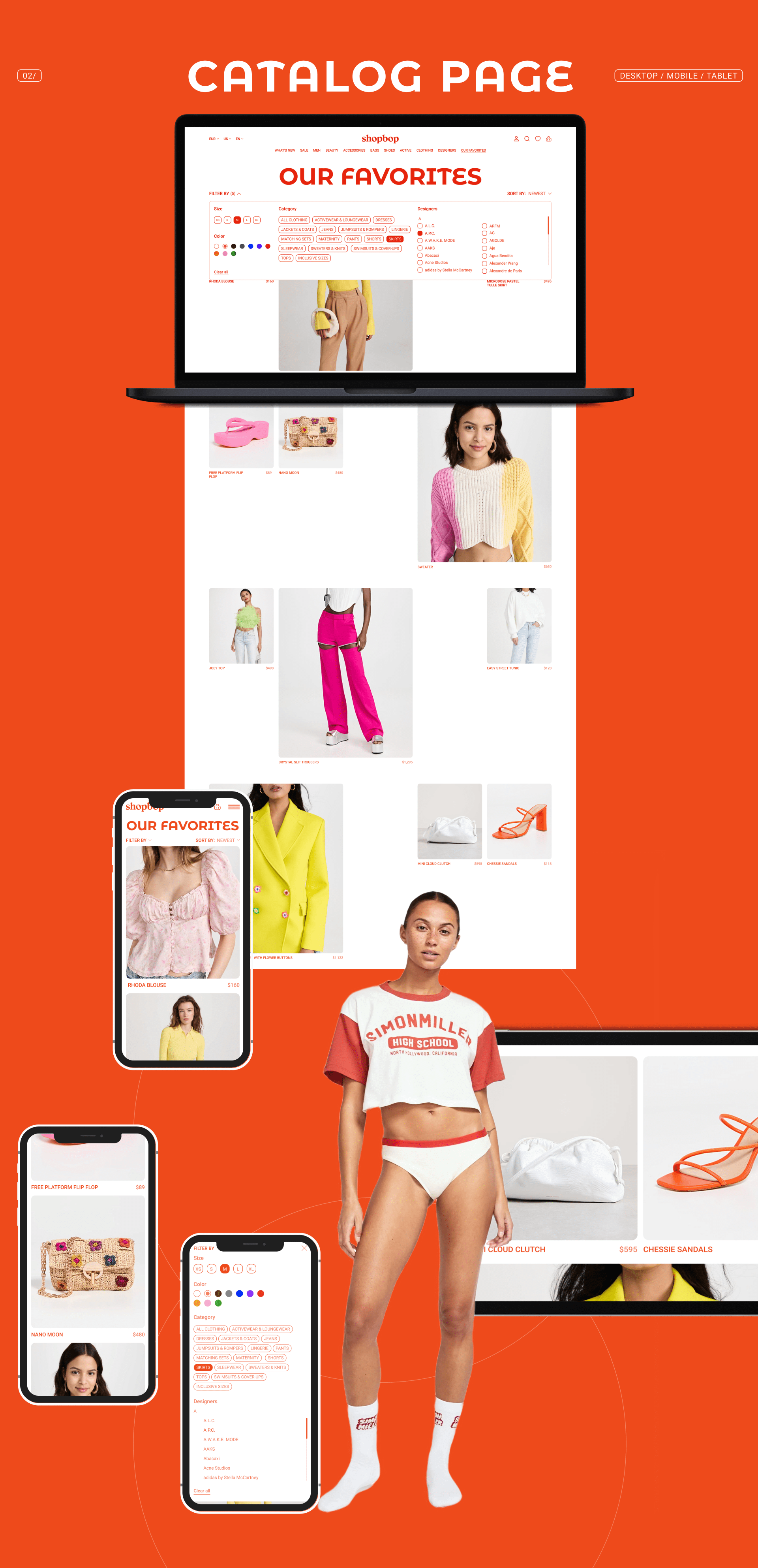 SHOPBOP | E-COMMERCE REDESIGN — Изображение №5 — Интерфейсы на Dprofile