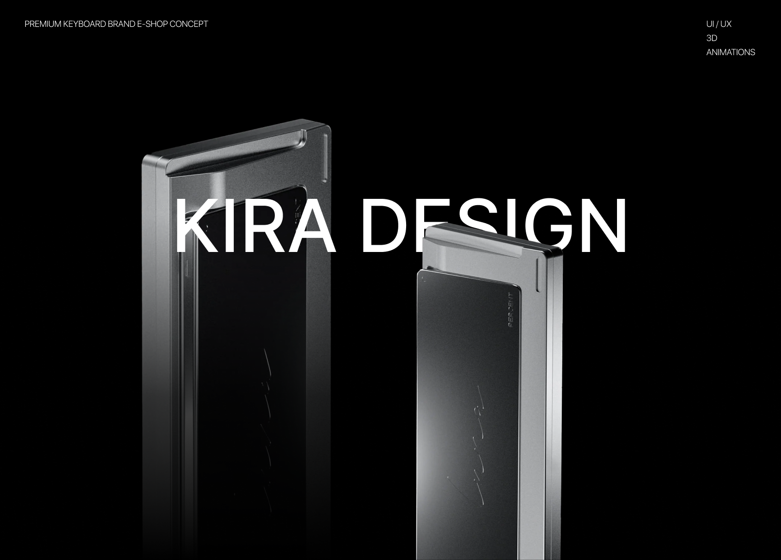 KIRA DESIGN | Niche Keyboard Brand — Изображение №1 — Интерфейсы, 3D на Dprofile