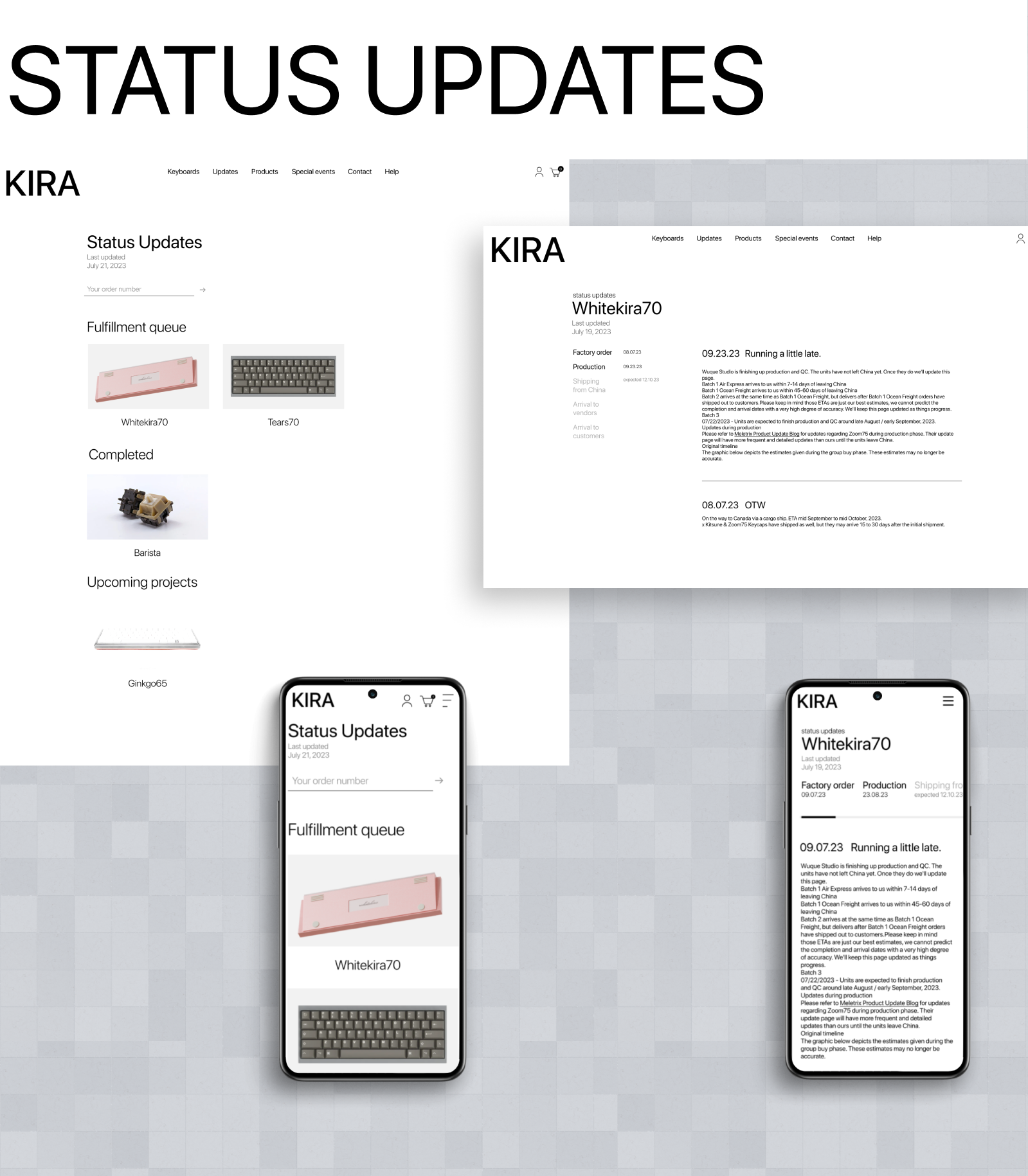 KIRA DESIGN | Niche Keyboard Brand — Изображение №12 — Интерфейсы, 3D на Dprofile