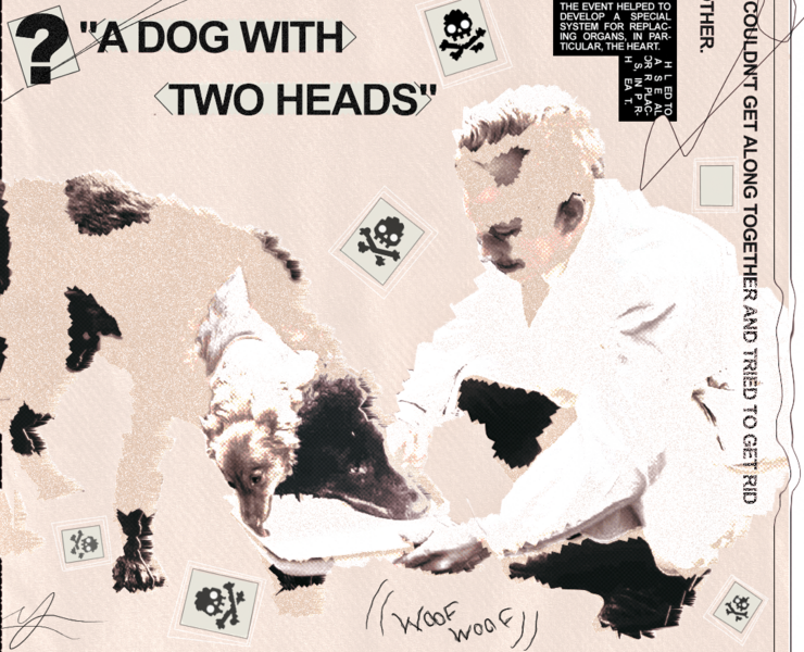 "a dog with two heads" на Dprofile