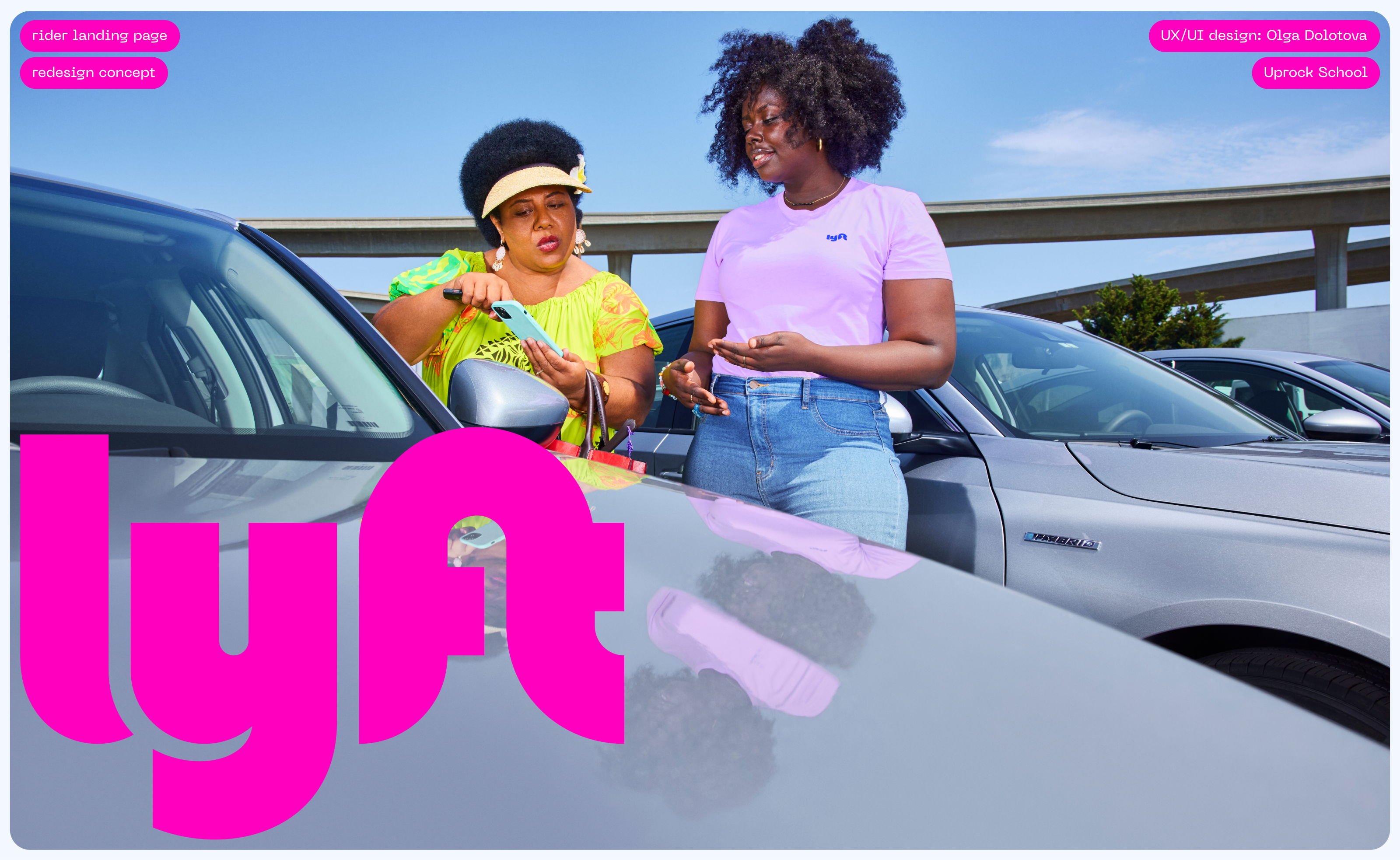LYFT | Rider landing page redesign — Изображение №1 — Интерфейсы, Анимация на Dprofile
