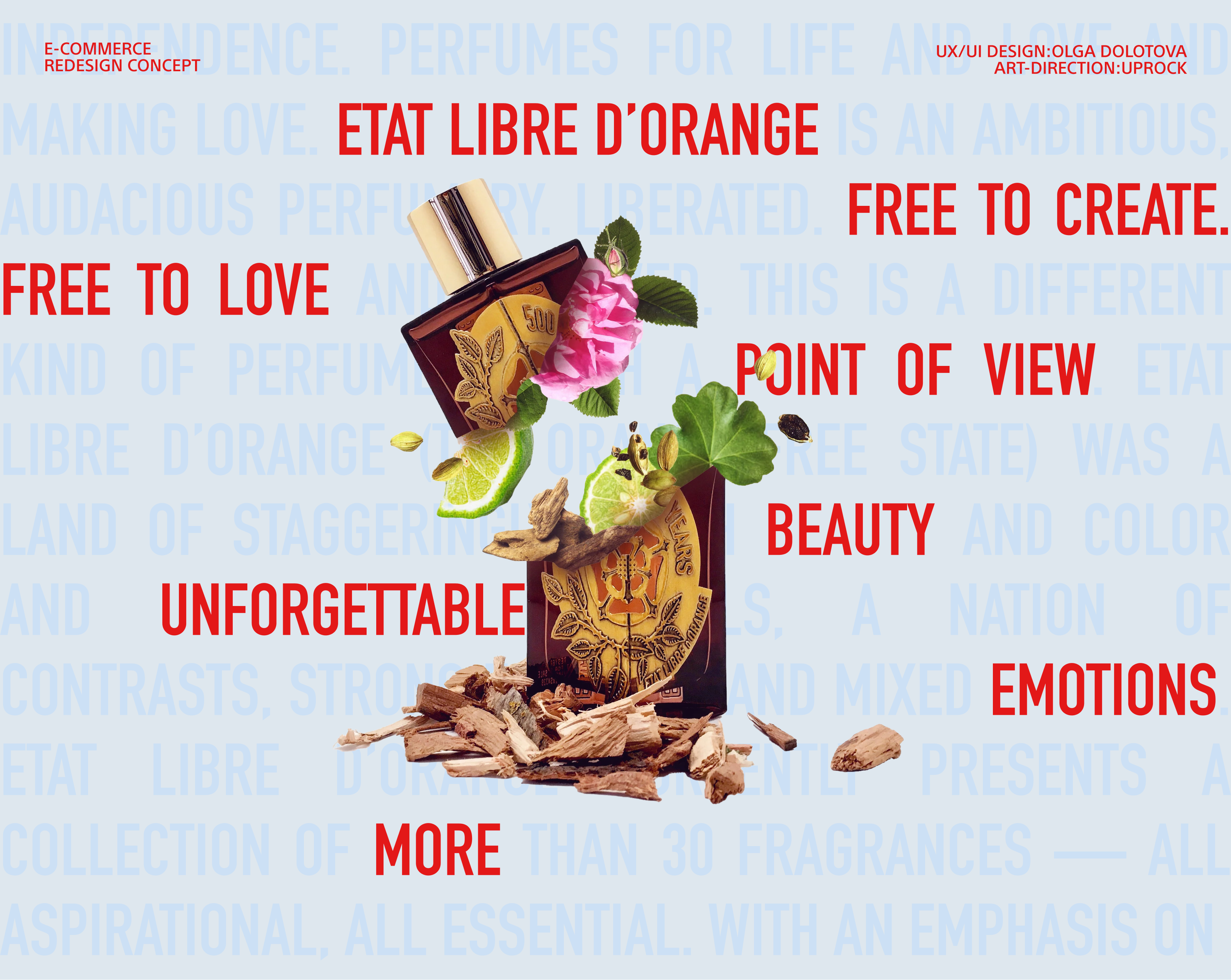 ETAT LIBRE D’ORANGE | E-commerce — Изображение №1 — Интерфейсы на Dprofile