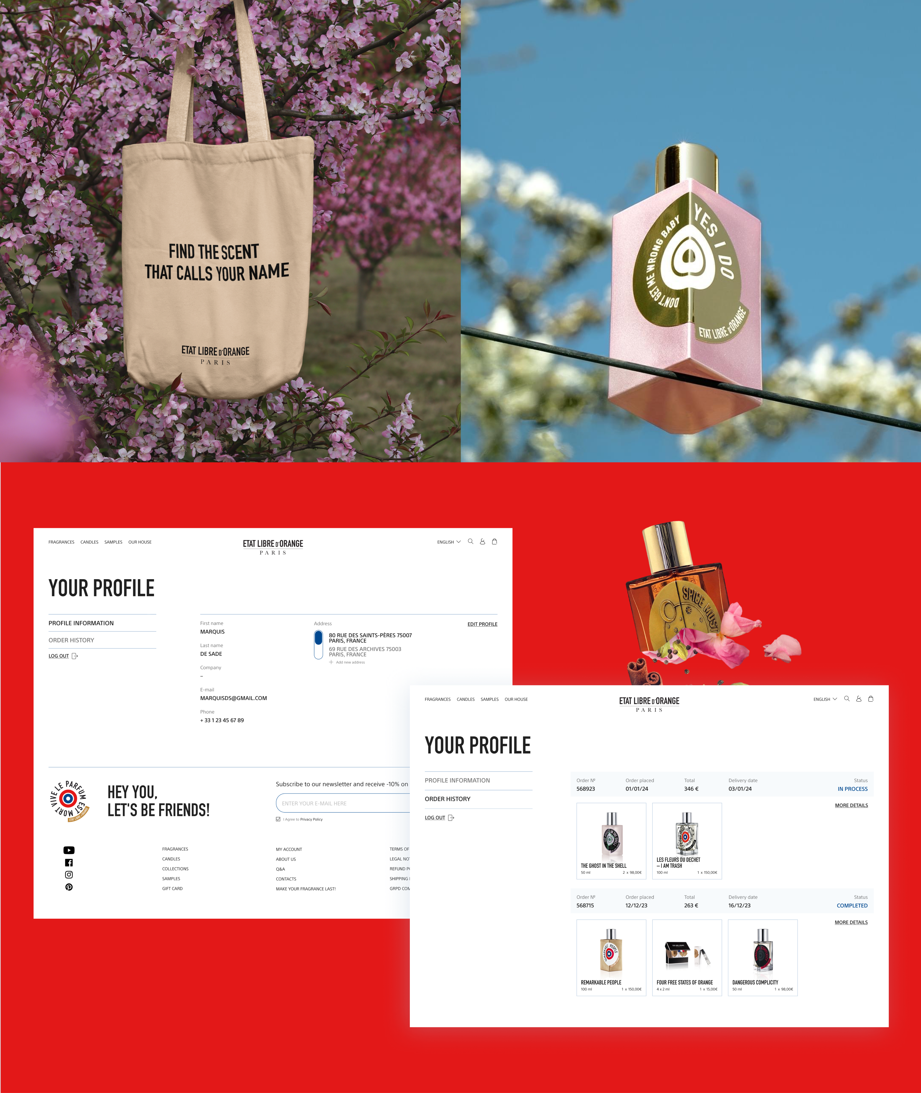 ETAT LIBRE D’ORANGE | E-commerce — Изображение №11 — Интерфейсы на Dprofile