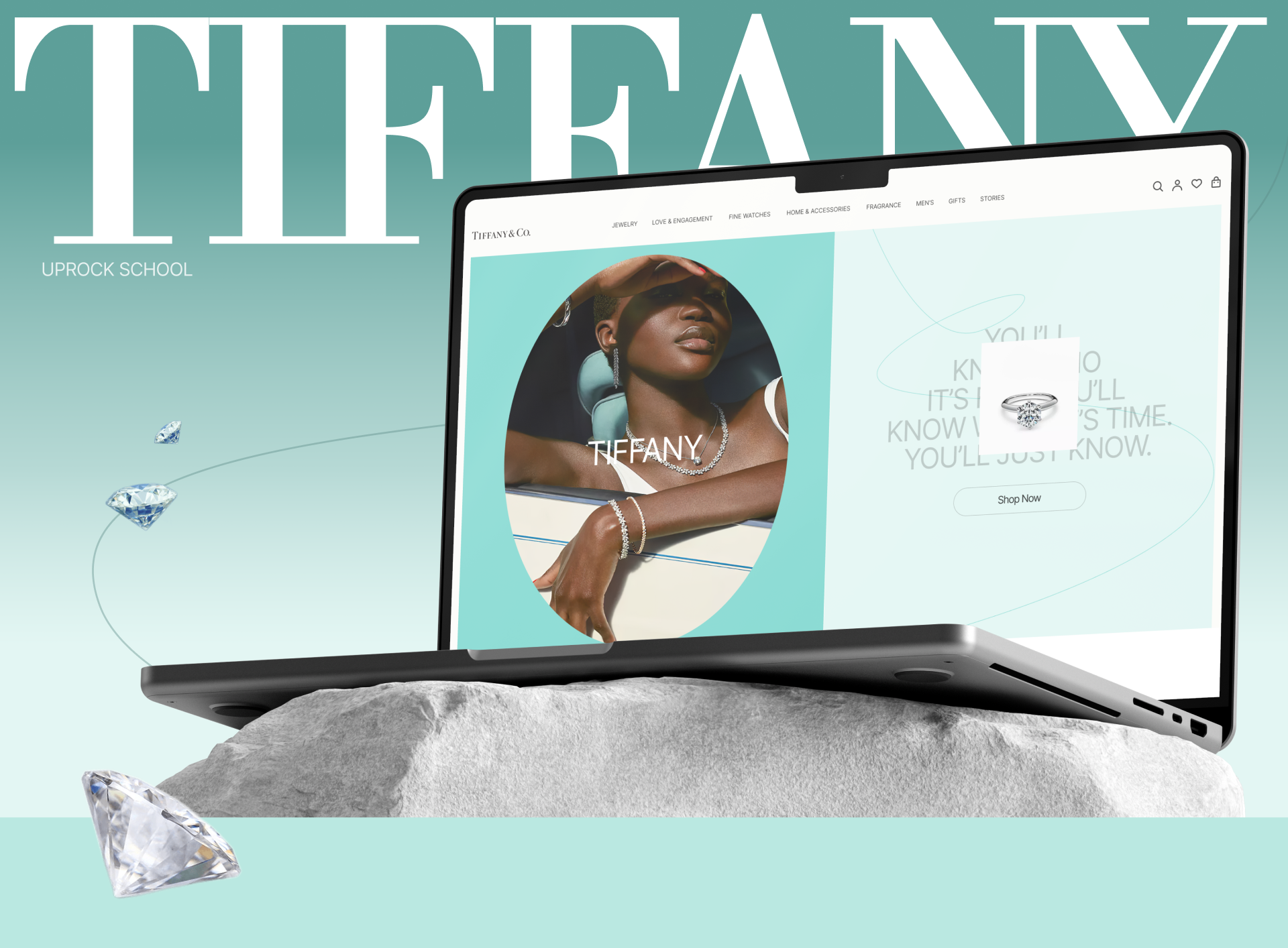 TIFFANY&Co | E-Commerce Website Redesign — Изображение №1 — Интерфейсы, Брендинг на Dprofile