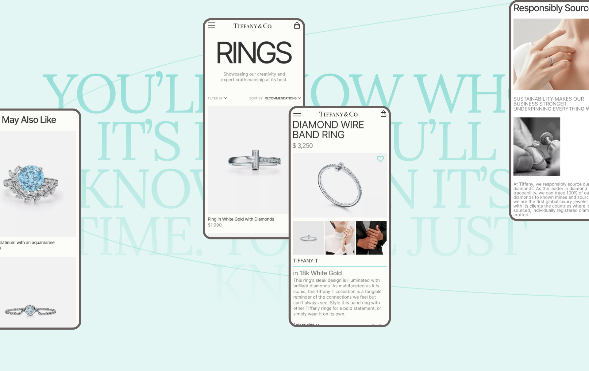 TIFFANY&Co | E-Commerce Website Redesign — Изображение №5 — Интерфейсы, Брендинг на Dprofile