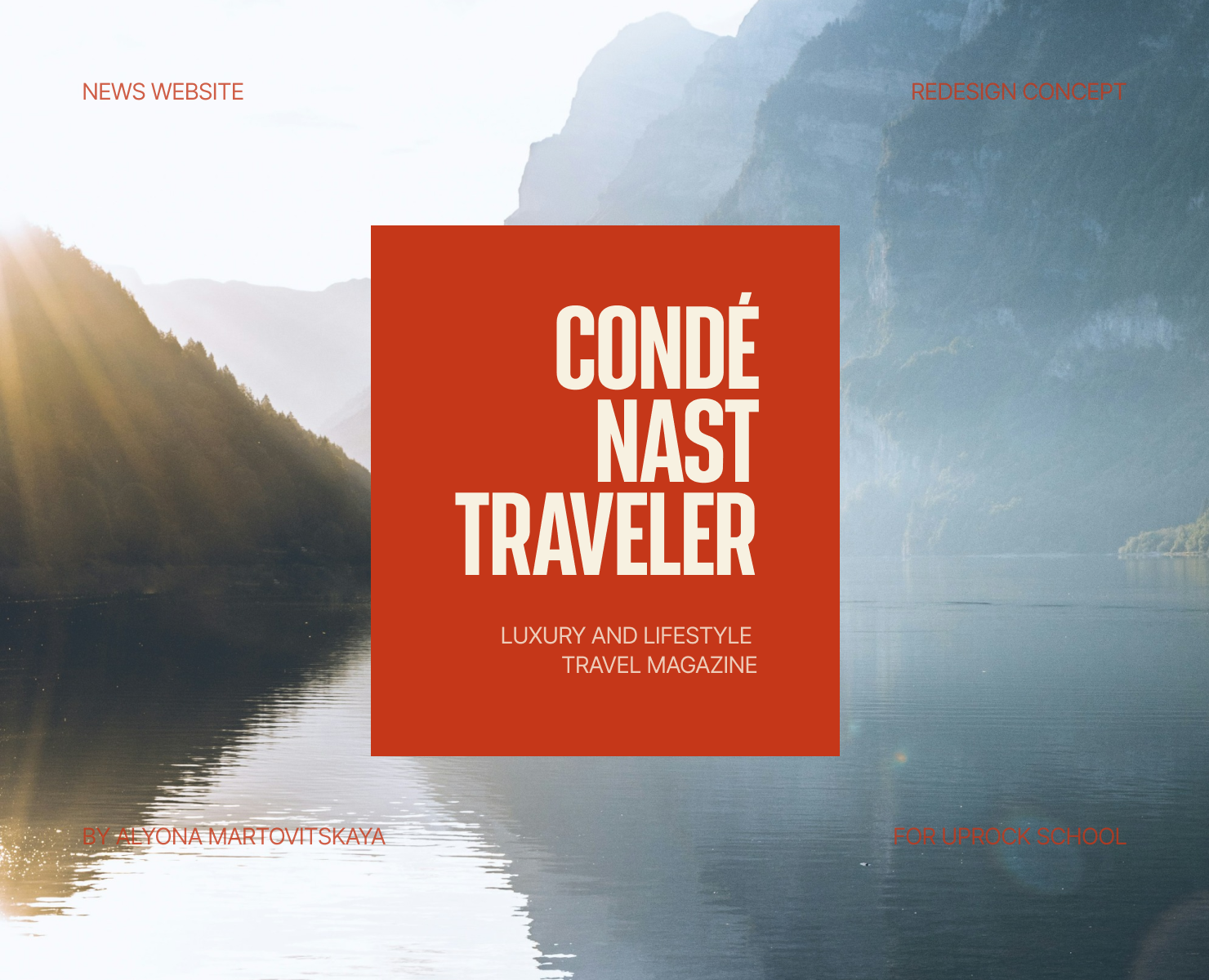 CN Traveller | News Website Redesign на Dprofile