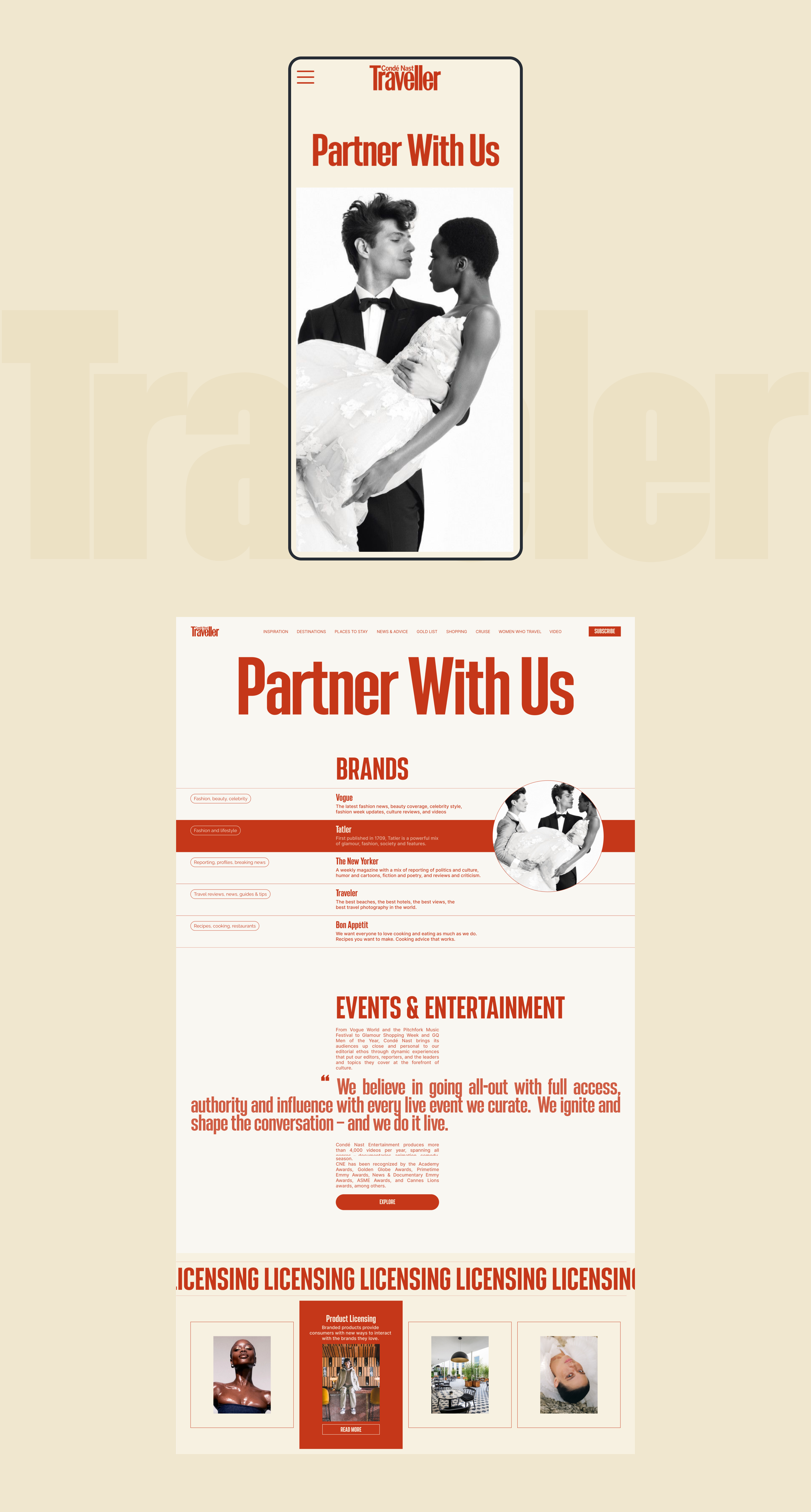 CN Traveller | News Website Redesign — Изображение №8 — Интерфейсы, Брендинг на Dprofile