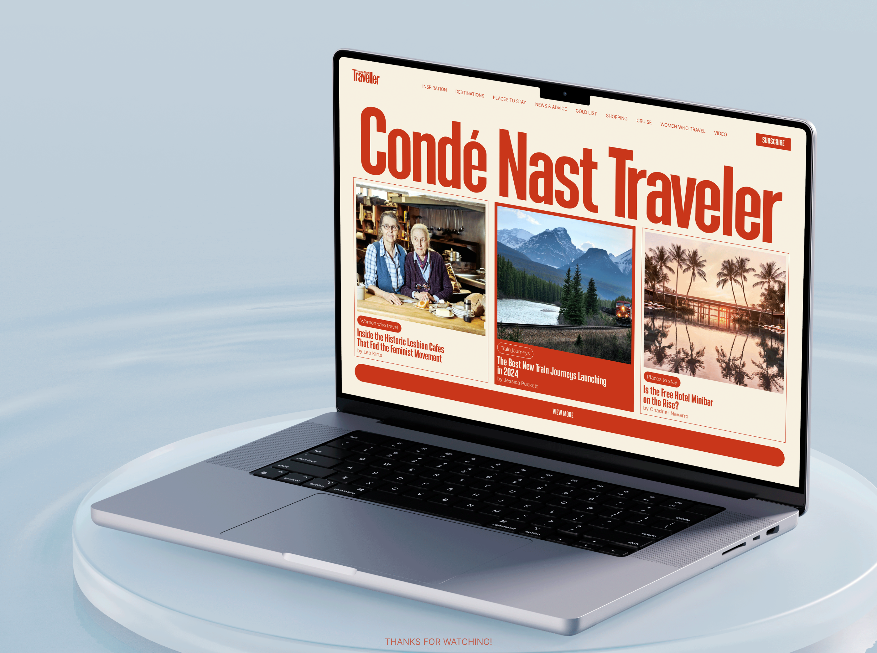 CN Traveller | News Website Redesign — Изображение №10 — Интерфейсы, Брендинг на Dprofile