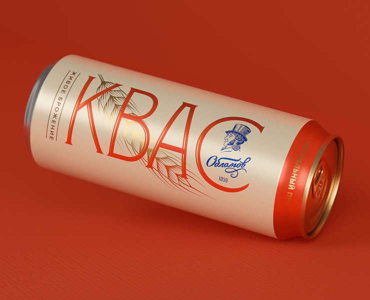 Квас «Обломов» — Брендинг на Dprofile