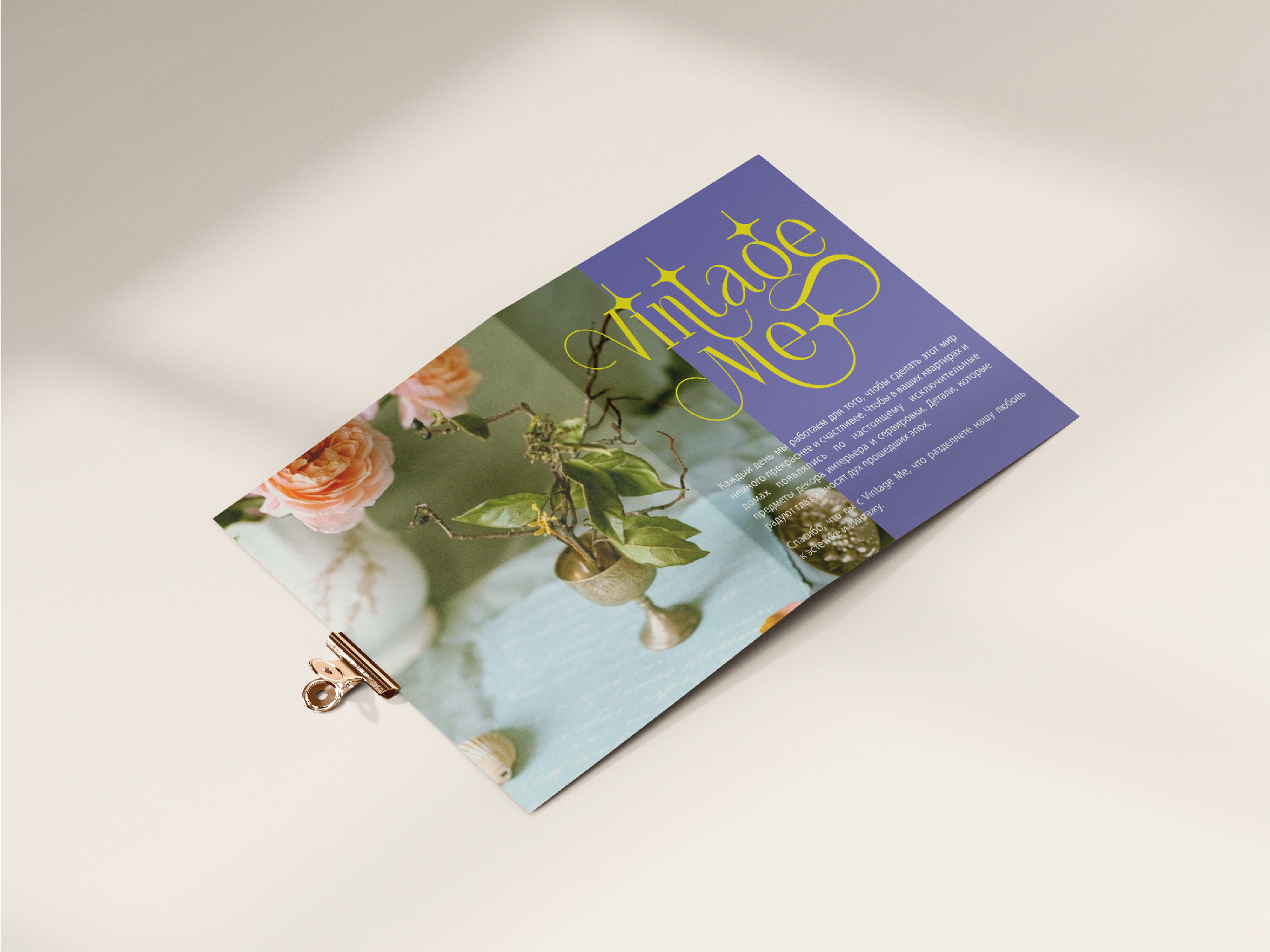 VintageMe / Фирменный стиль — Изображение №5 — Брендинг, Графика на Dprofile