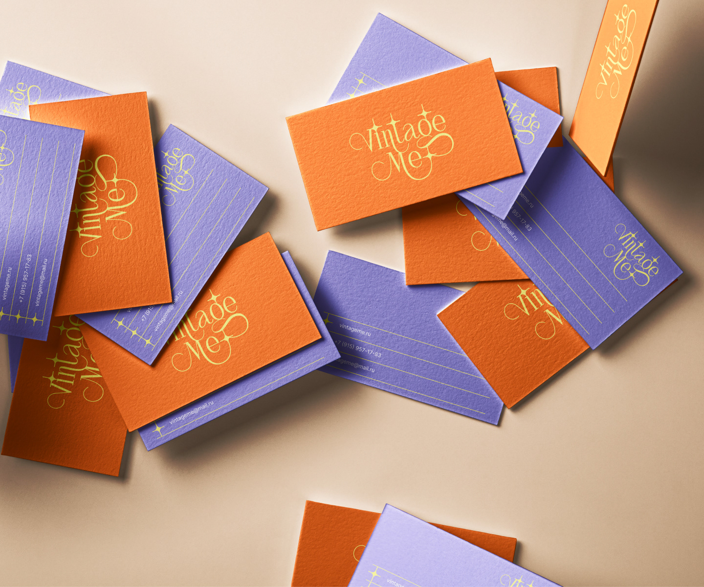 VintageMe / Фирменный стиль — Изображение №11 — Брендинг, Графика на Dprofile