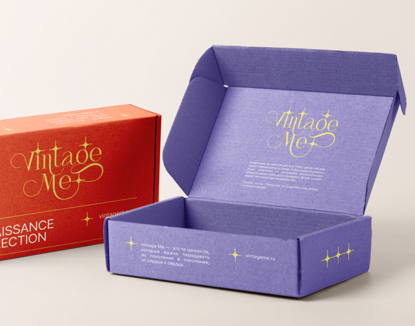 VintageMe / Фирменный стиль — Изображение №16 — Брендинг, Графика на Dprofile