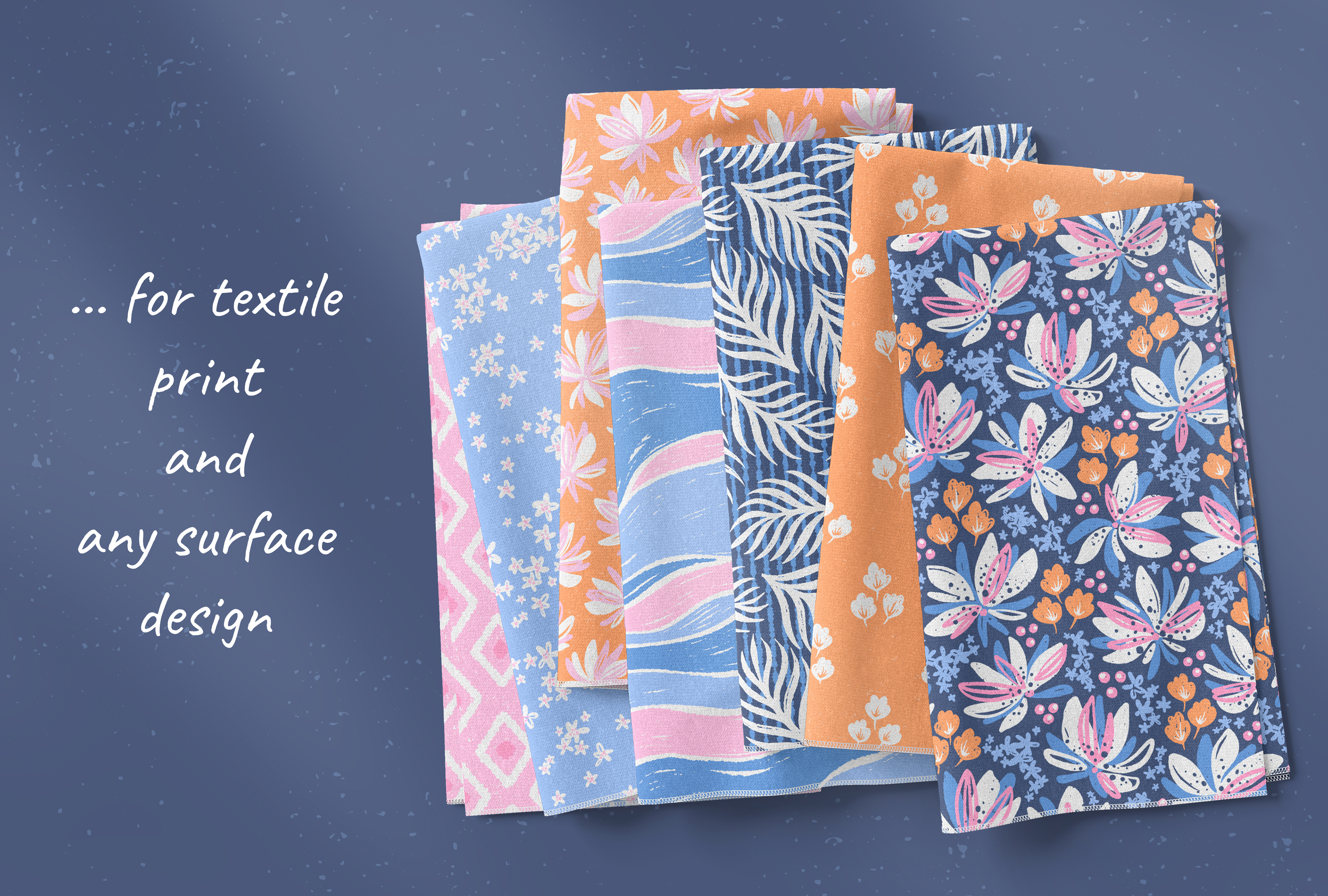 Flower pattern collection — Изображение №5 — Иллюстрация на Dprofile