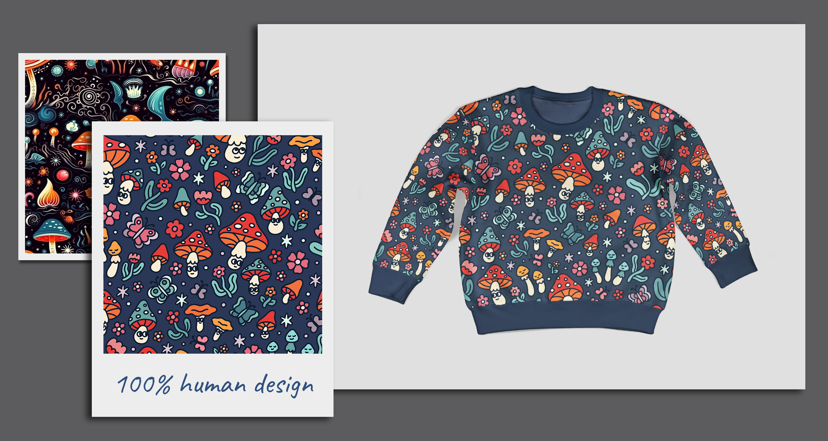 Humans vs Robots. Pattern collaboration. — Изображение №4 — Иллюстрация на Dprofile
