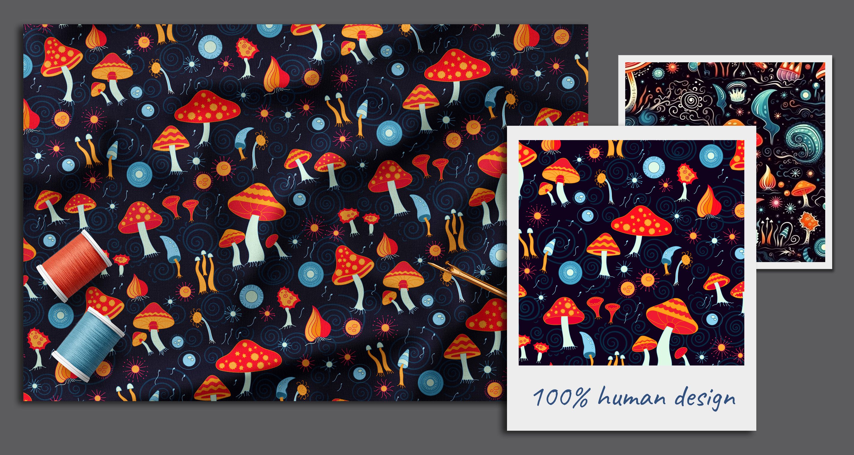 Humans vs Robots. Pattern collaboration. — Изображение №7 — Иллюстрация на Dprofile
