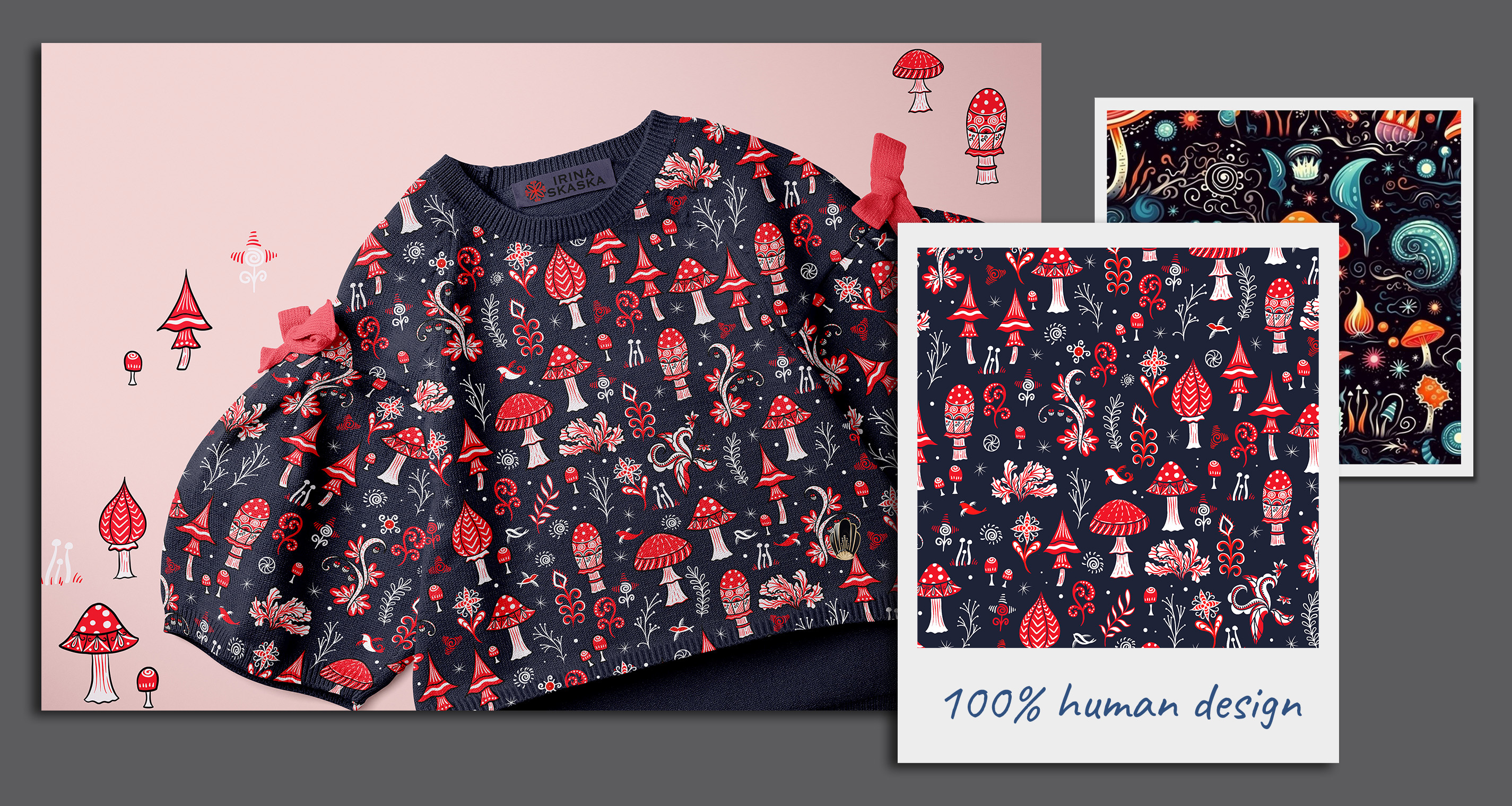 Humans vs Robots. Pattern collaboration. — Изображение №3 — Иллюстрация на Dprofile