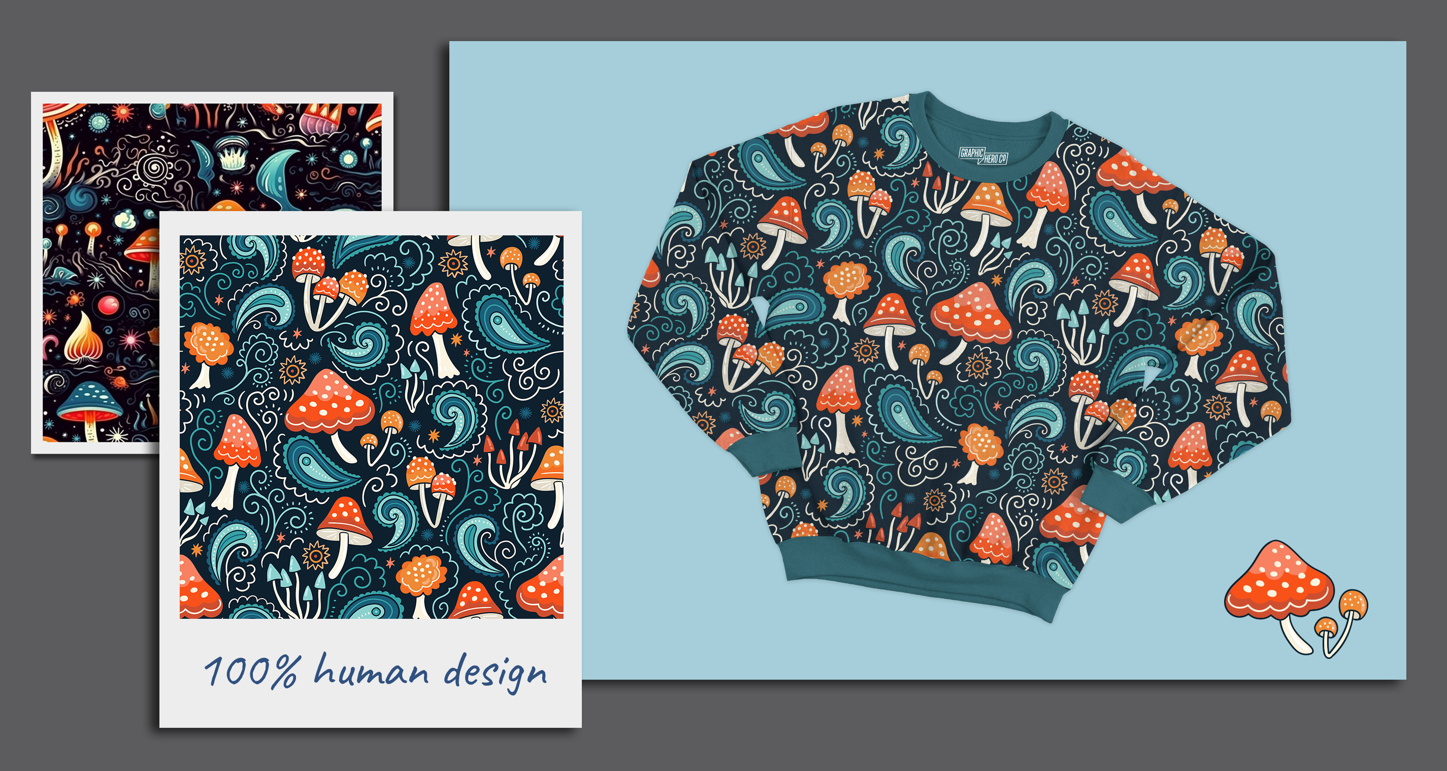 Humans vs Robots. Pattern collaboration. — Изображение №8 — Иллюстрация на Dprofile