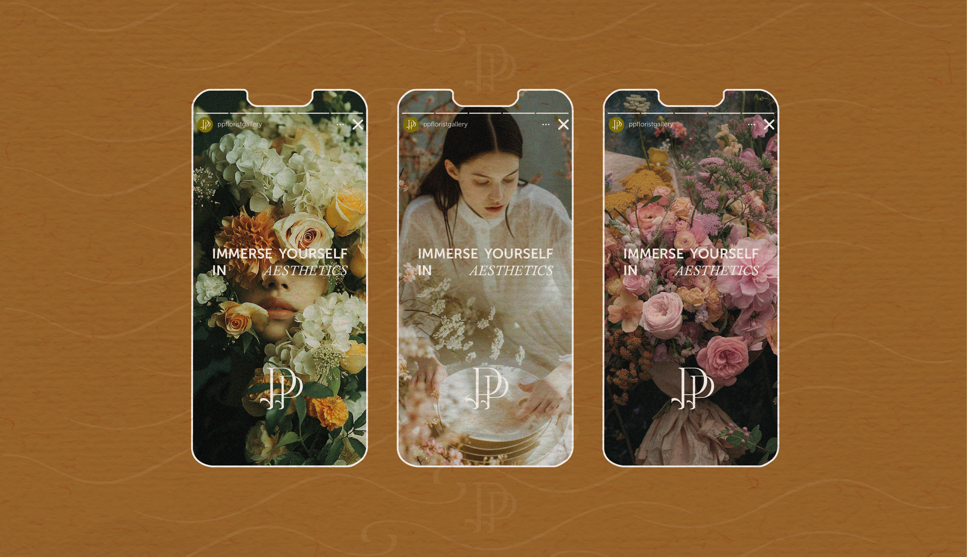 Flower gallery Petal Pallete — Изображение №8 — Брендинг, Графика на Dprofile