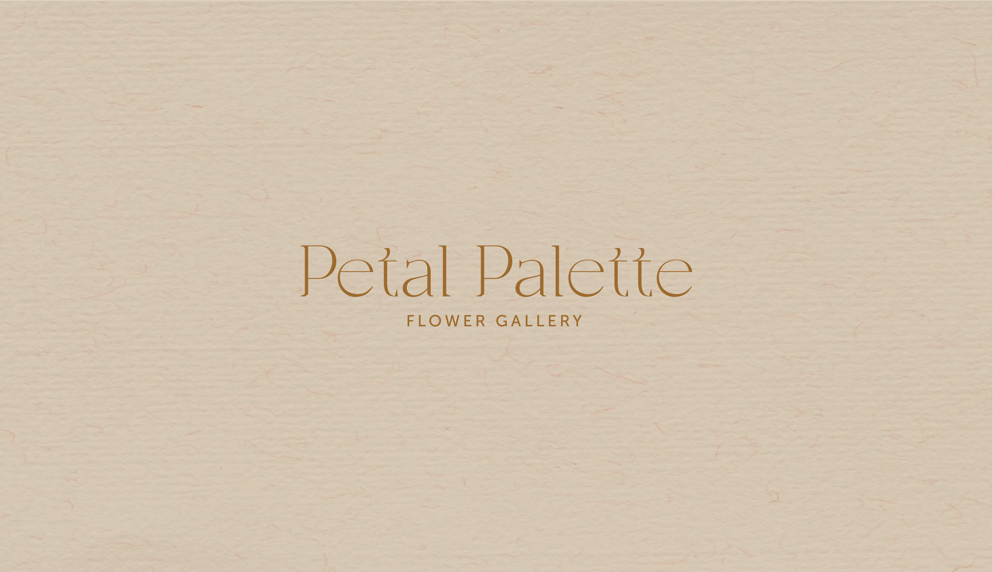 Flower gallery Petal Pallete — Изображение №1 — Брендинг, Графика на Dprofile