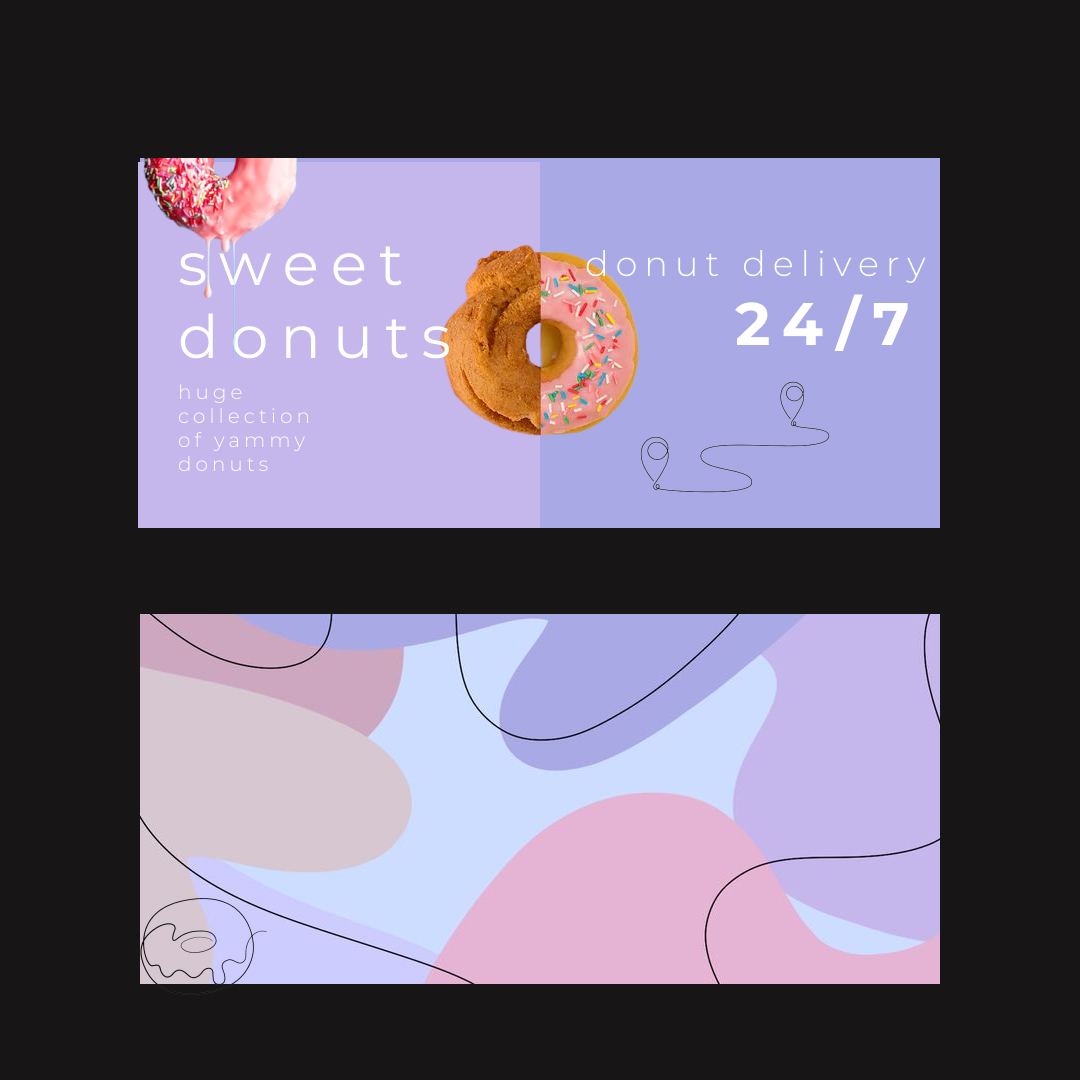 Логотип для доставки пончиков — Изображение №1 — Брендинг, Маркетинг на Dprofile