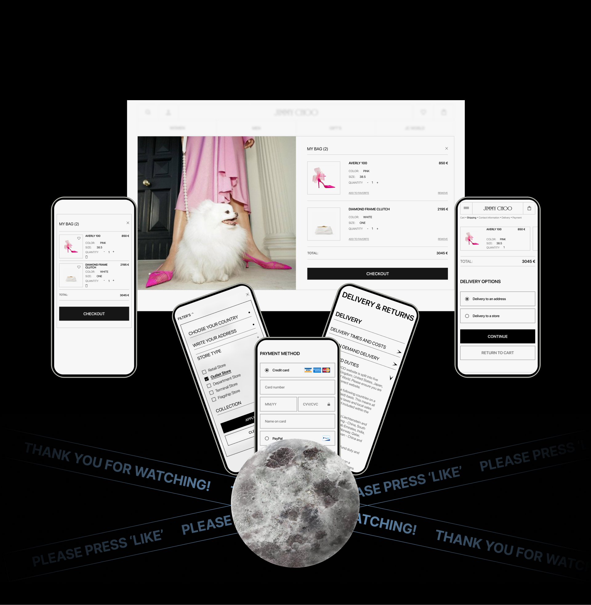Jimmy Choo | E-commerce — Изображение №11 — Интерфейсы на Dprofile