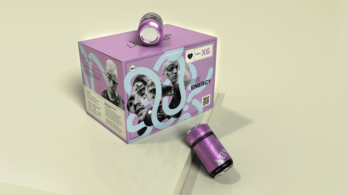 Дизайн банок энергетика | PACKAGE DESIGN - ENERGY DRINK — Изображение №6 — Брендинг, 3D на Dprofile