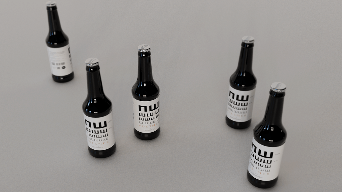 ПШШ... | Дизайн этикетки пива | Beer label design — Изображение №8 — Брендинг, 3D на Dprofile