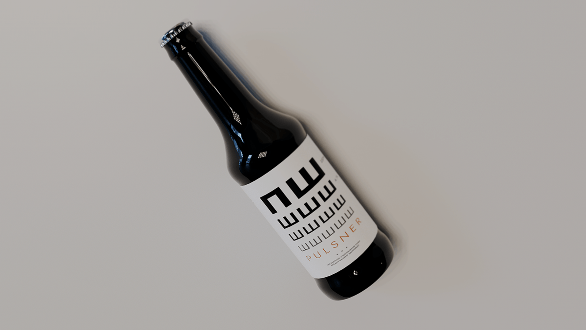 ПШШ... | Дизайн этикетки пива | Beer label design — Изображение №6 — Брендинг, 3D на Dprofile