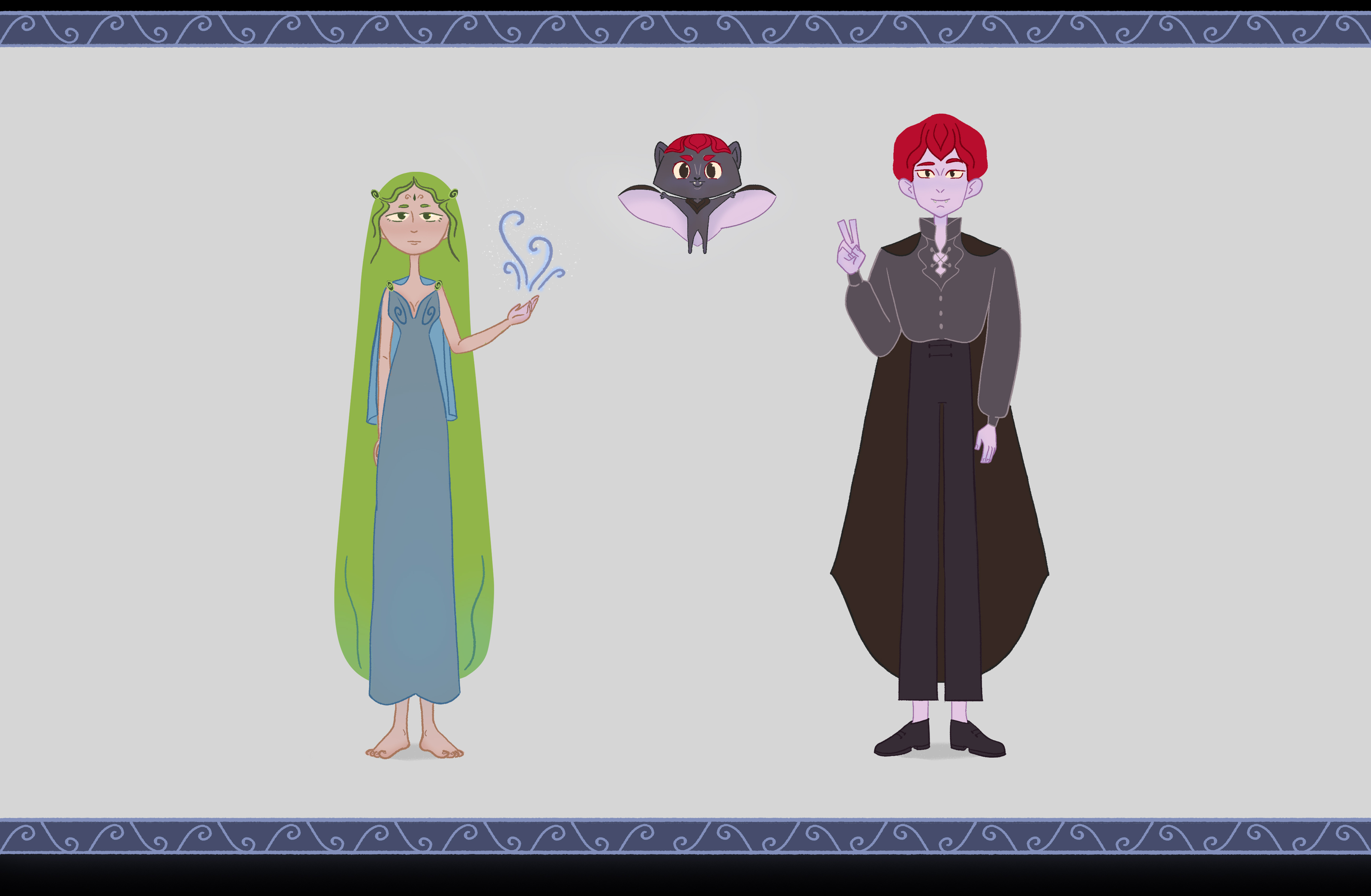 Fairy & Vampire — Изображение №2 — Иллюстрация, Анимация на Dprofile