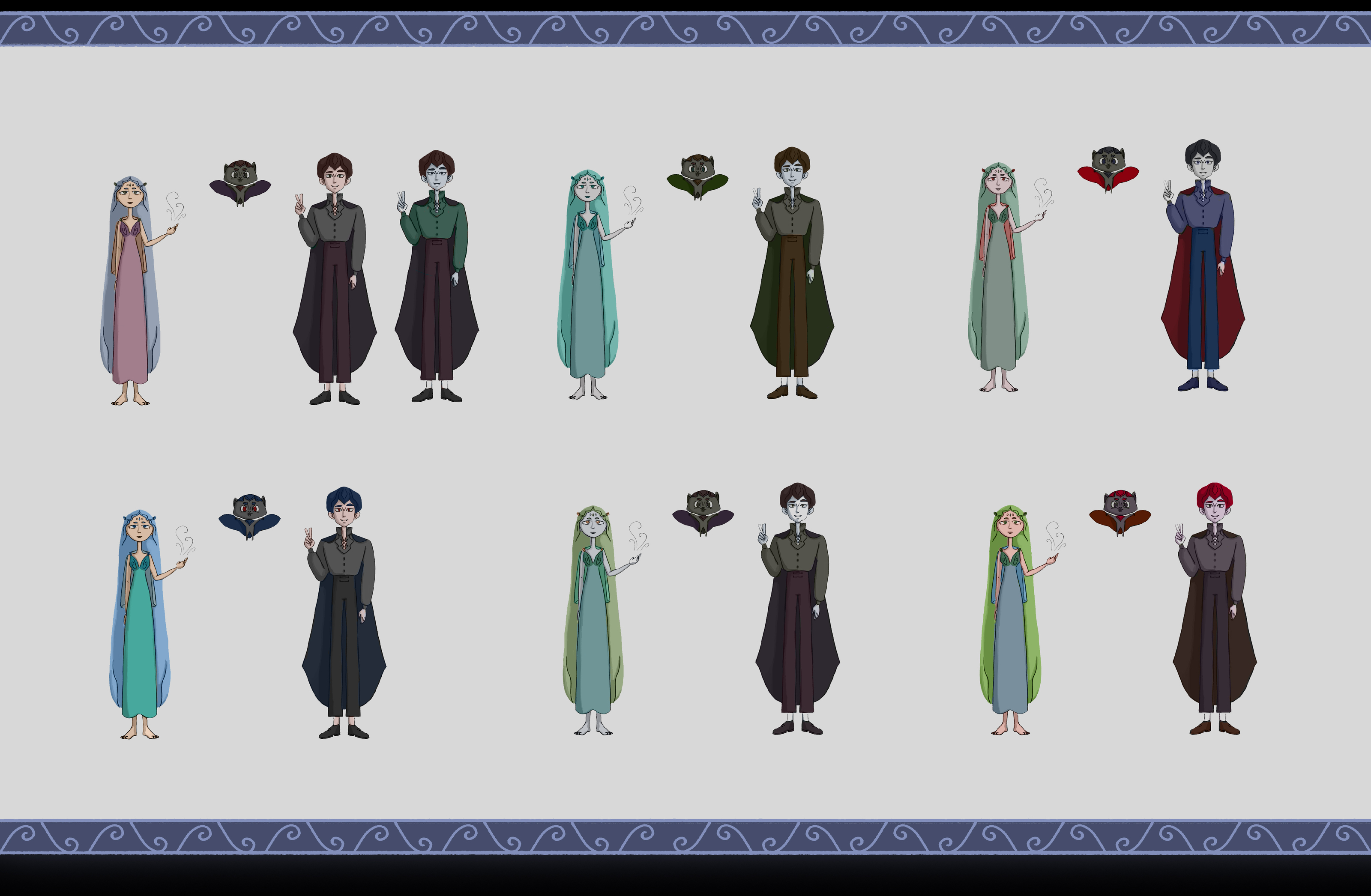 Fairy & Vampire — Изображение №5 — Иллюстрация, Анимация на Dprofile