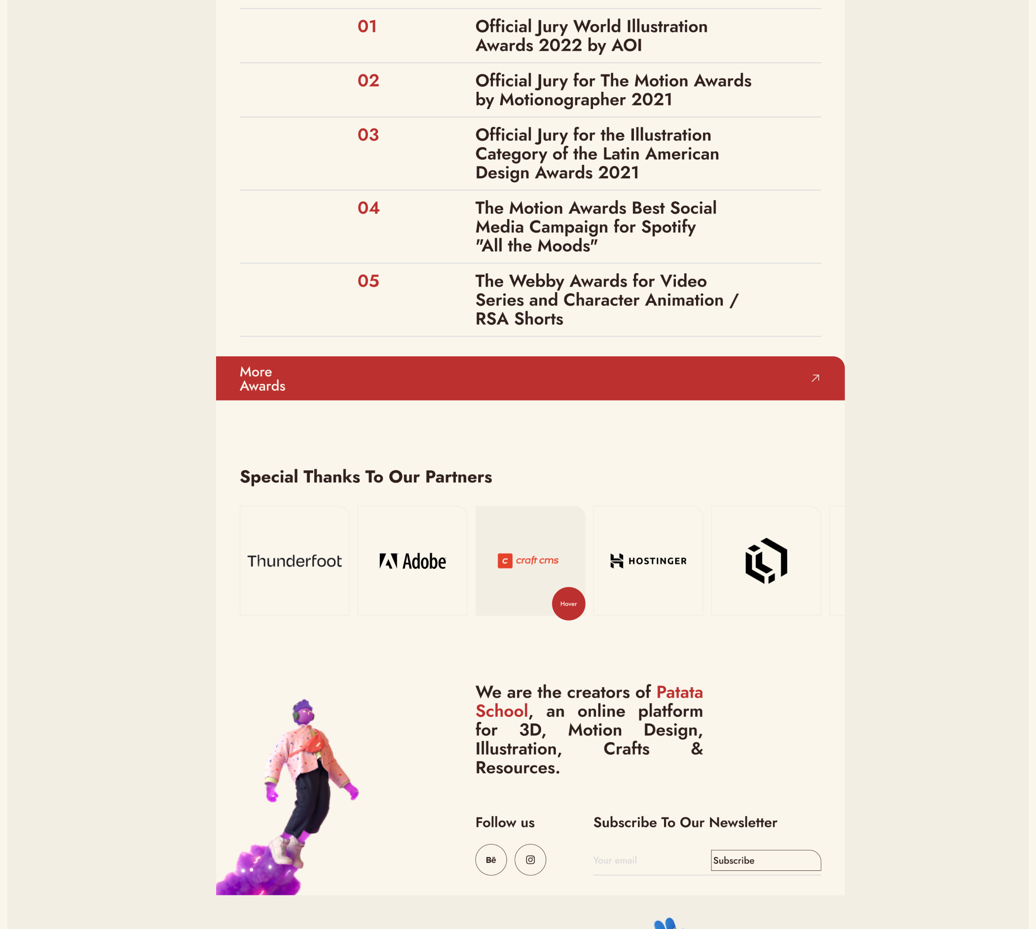 Cabeza Patata. Redesign studio. — Изображение №5 — Интерфейсы, 3D на Dprofile