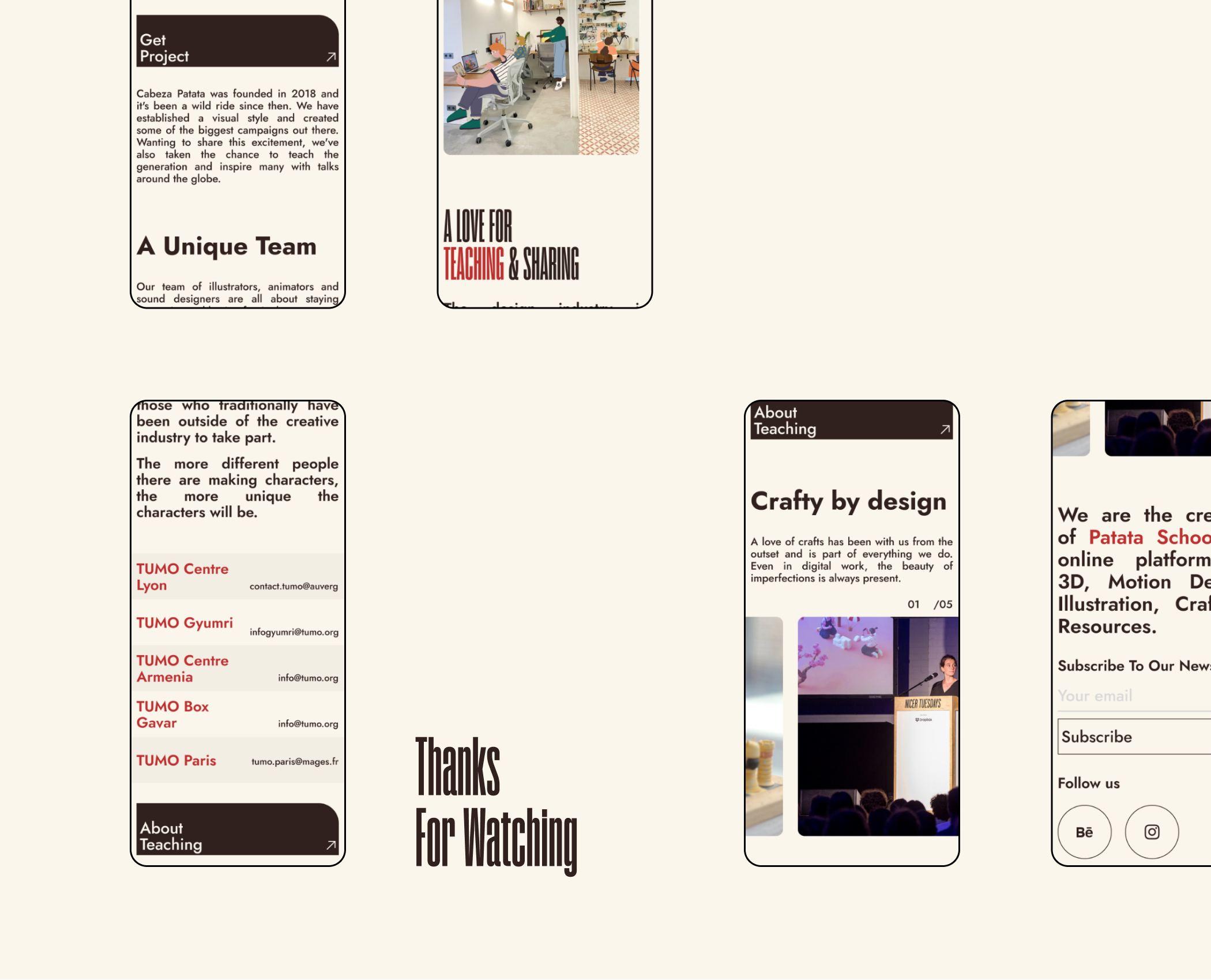 Cabeza Patata. Redesign studio. — Изображение №21 — Интерфейсы, 3D на Dprofile